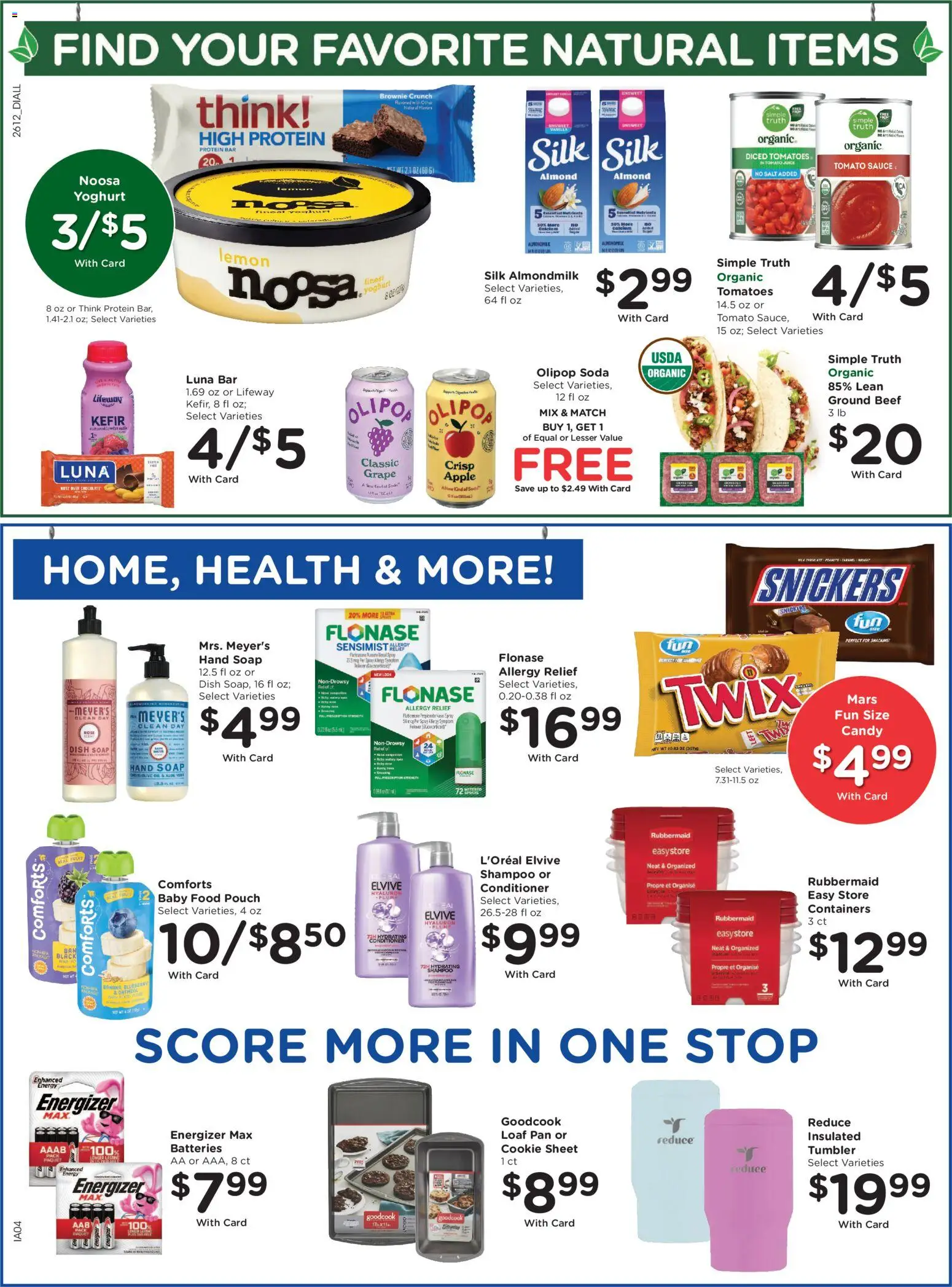 Dillons Weekly Ad - valid from 22.04.2026 | Page: 8 | Products: Conditioner, Chocolate, Beef, Sheet