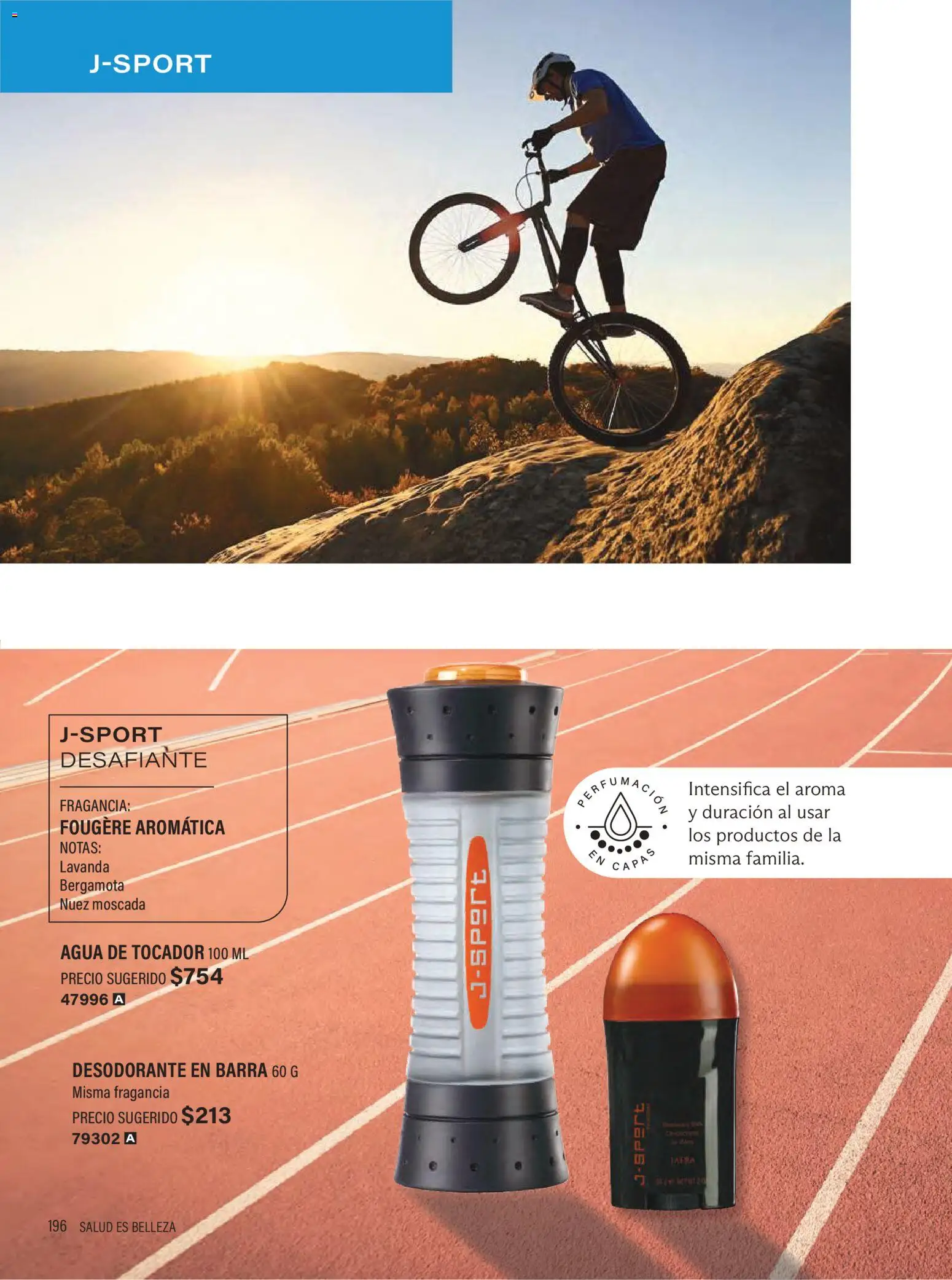 Nuevas ofertas de JAFRA válidas en toda la República Mexicana desde el 01.02.2026. ¡Encuentra las mejores ofertas en JAFRA catálogo Organizador de Ventas! | Página: 194 | Productos: Desodorante, Agua, Nuez, Barra