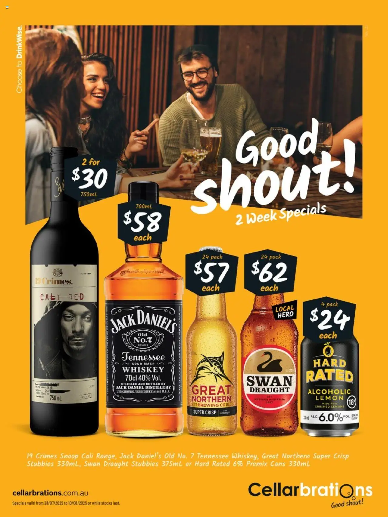 Cellarbrations catalogue - valid from 28.07.2025 | Page: 1 | Products: Whiskey, Lemon