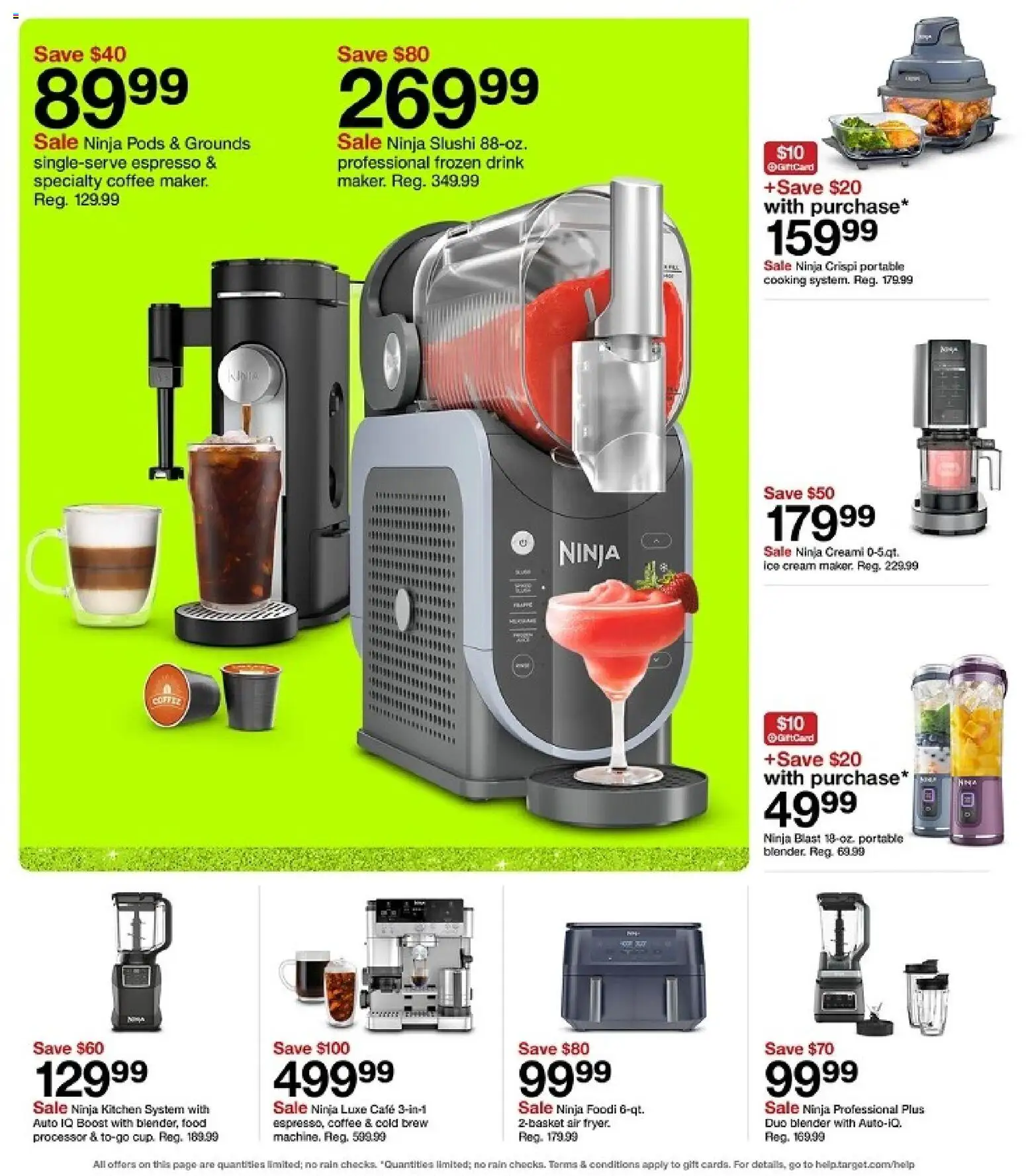 Target Weekly Ad - valid from 23.11.2025 | Page: 39 | Products: Coffee, Blender, Cream, Ice cream