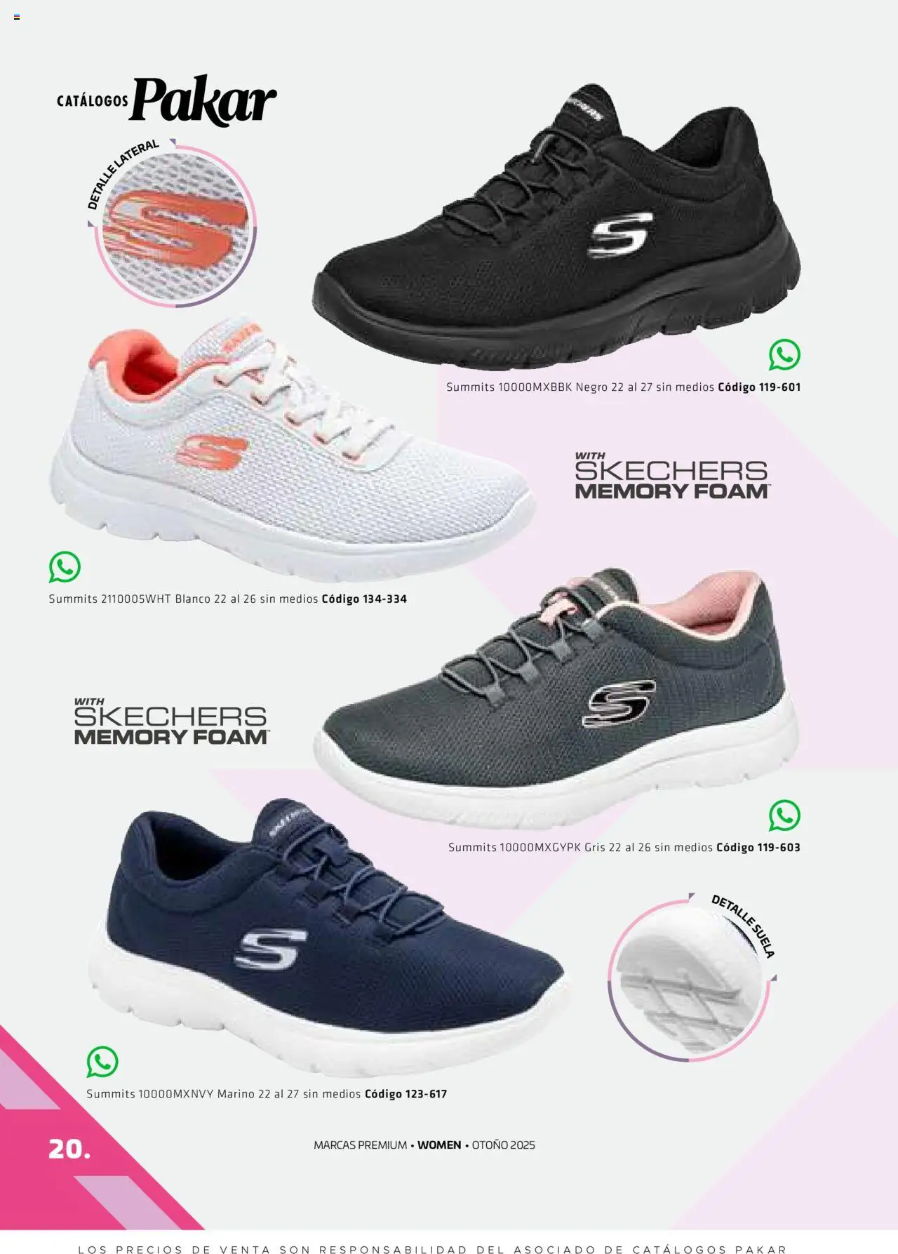 Nuevas ofertas de SC Pakar válidas en toda la República Mexicana desde el 29.08.2025. ¡Encuentra las mejores ofertas en SC Pakar - Catálogo Otoño Women! | Página: 20