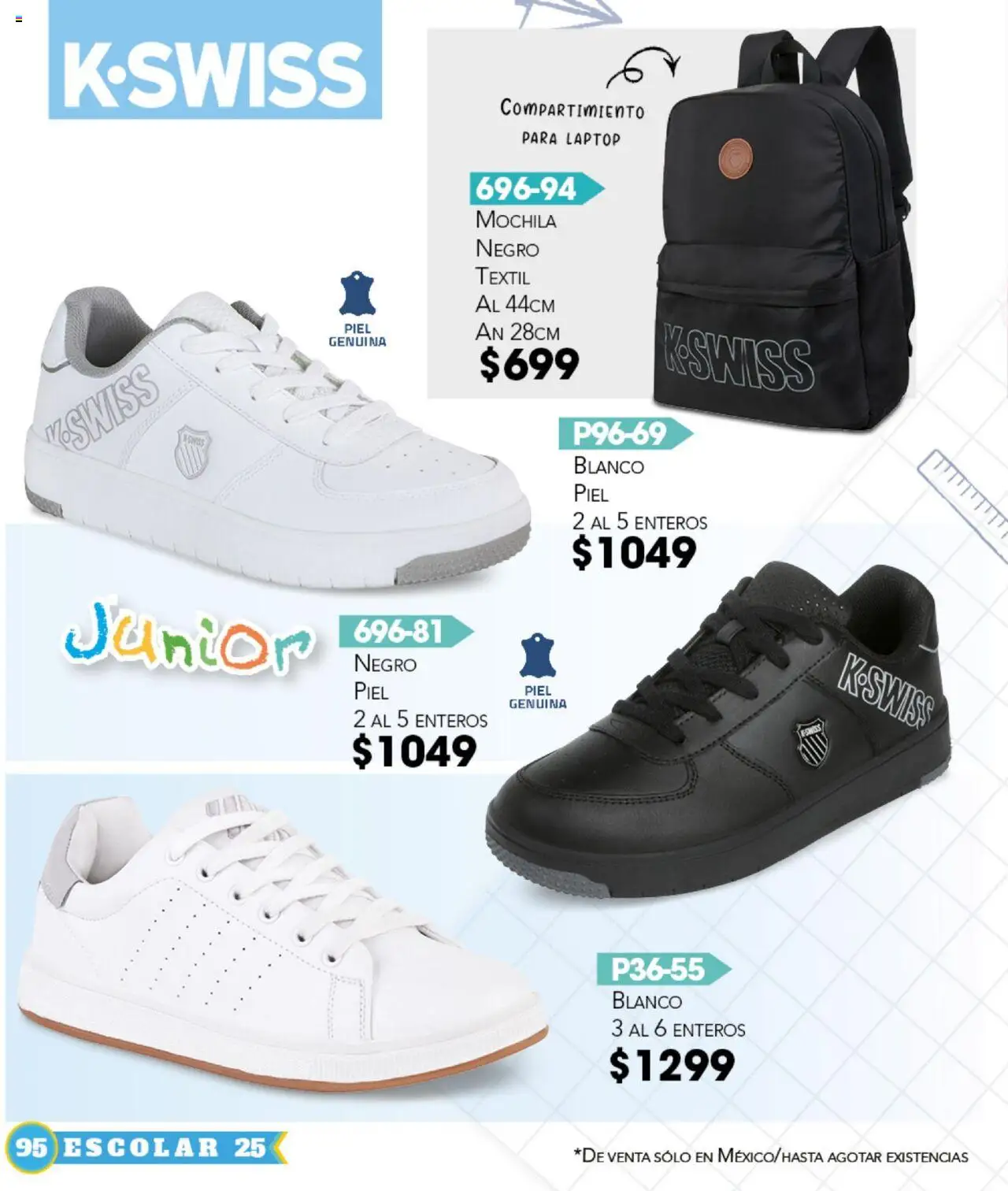 Nuevas ofertas de Cklass válidas en toda la República Mexicana desde el 14.07.2025. ¡Encuentra las mejores ofertas en Cklass catálogo Escolar! | Página: 96 | Productos: Mochila