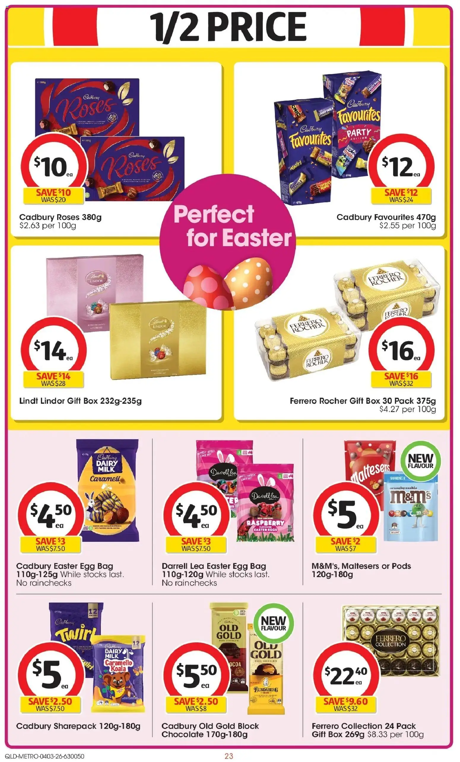 Coles catalogue - valid from 04.03.2026 | Page: 23 | Products: Box, Dairy, Raspberry, Bag