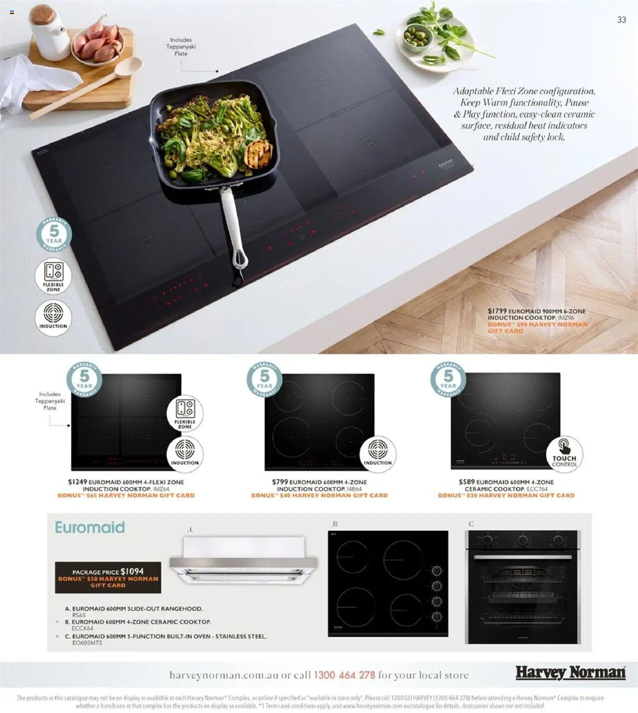 Harvey Norman catalogue - valid from 10.10.2025 | Page: 33 | Products: Accessories, Oven