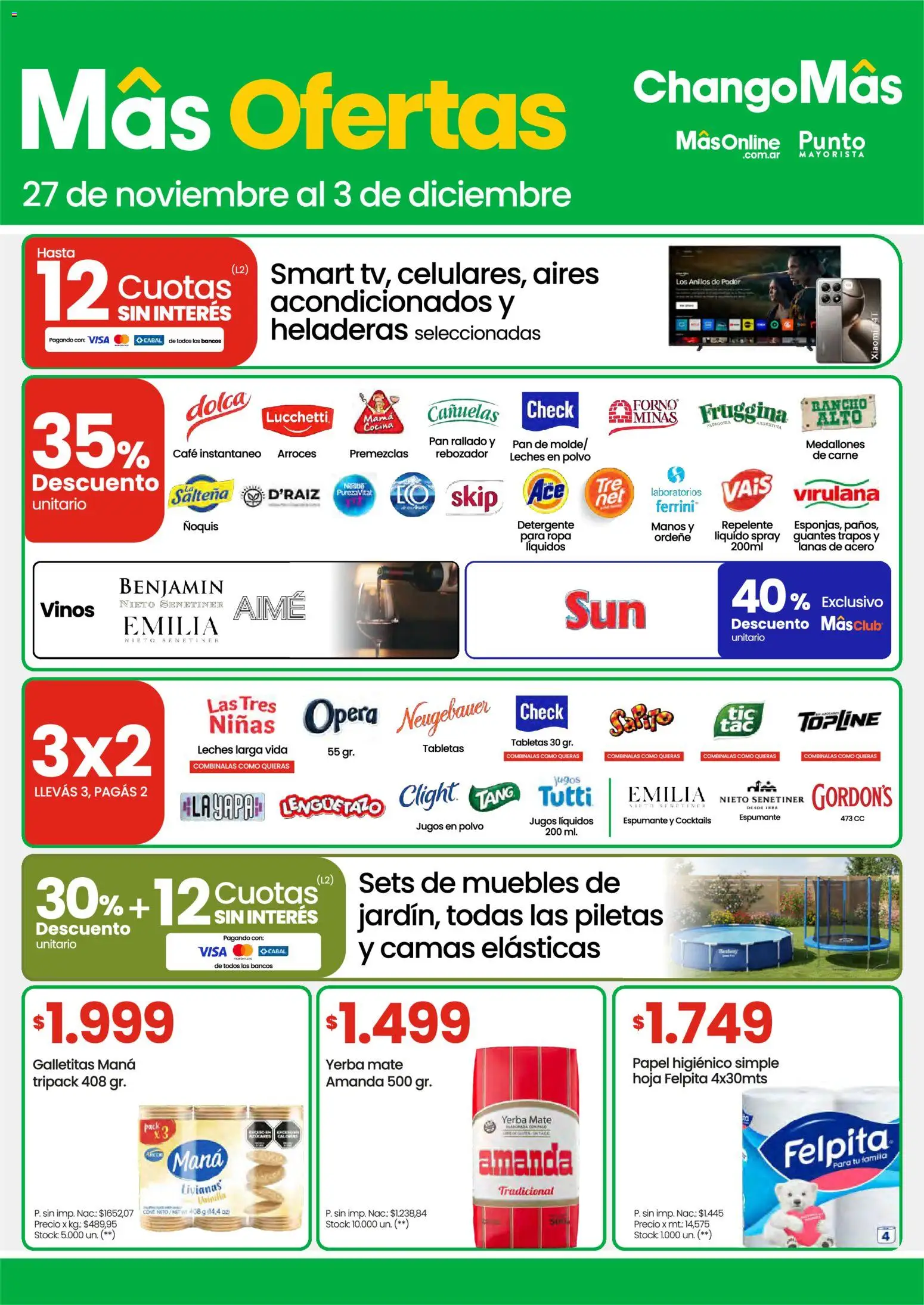 Changomas ofertas │ válido desde el 27.11.2025 | Página: 1