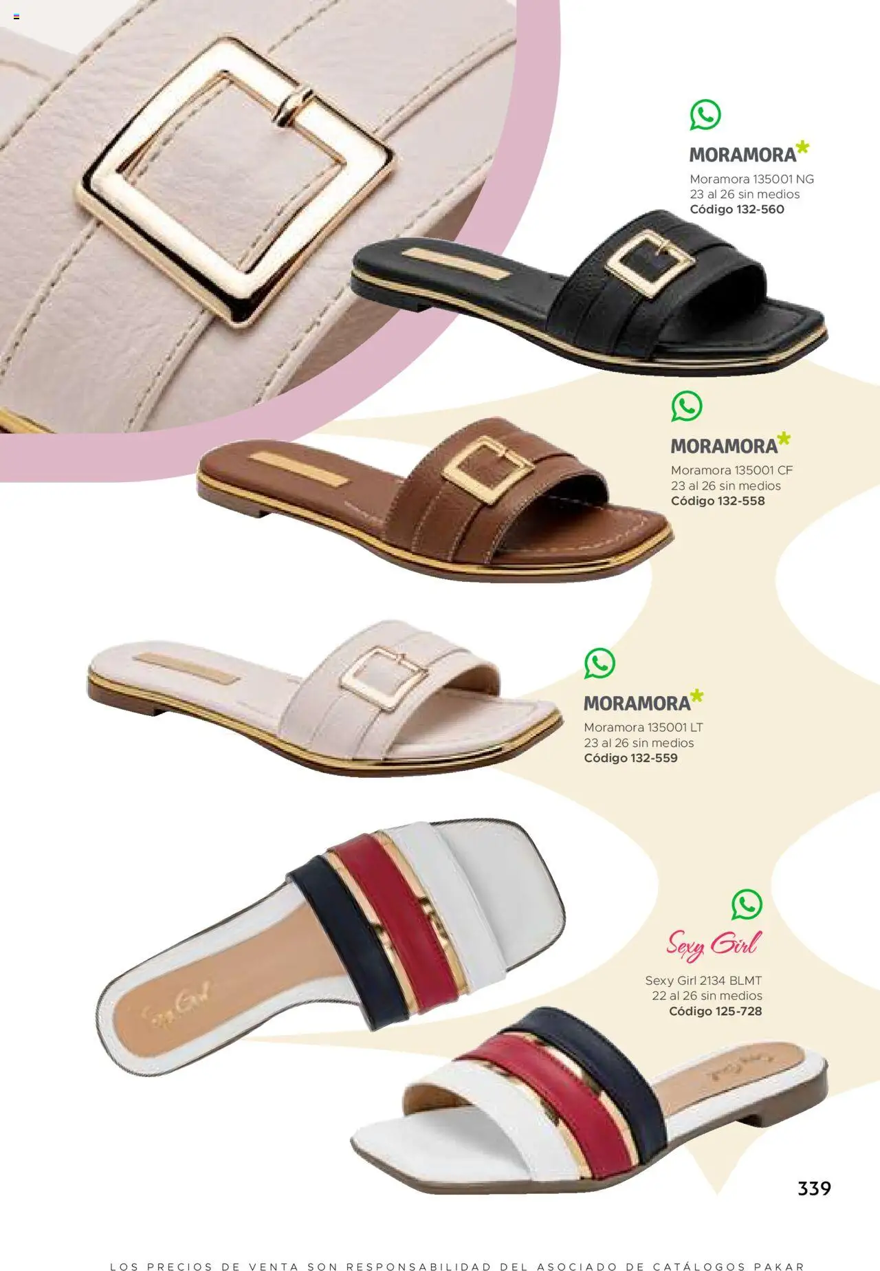 Nuevas ofertas de SC Pakar válidas en toda la República Mexicana desde el 24.07.2025. ¡Encuentra las mejores ofertas en SC Pakar Catálogo Mujer otoño / invierno! | Página: 339