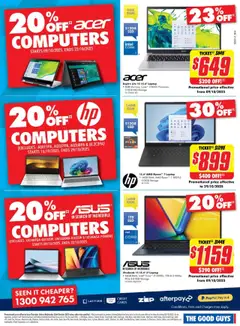 Preview of The Good Guys  Catalogue  - valid from 15.10.2025 | Page: 13 | Products: Laptop