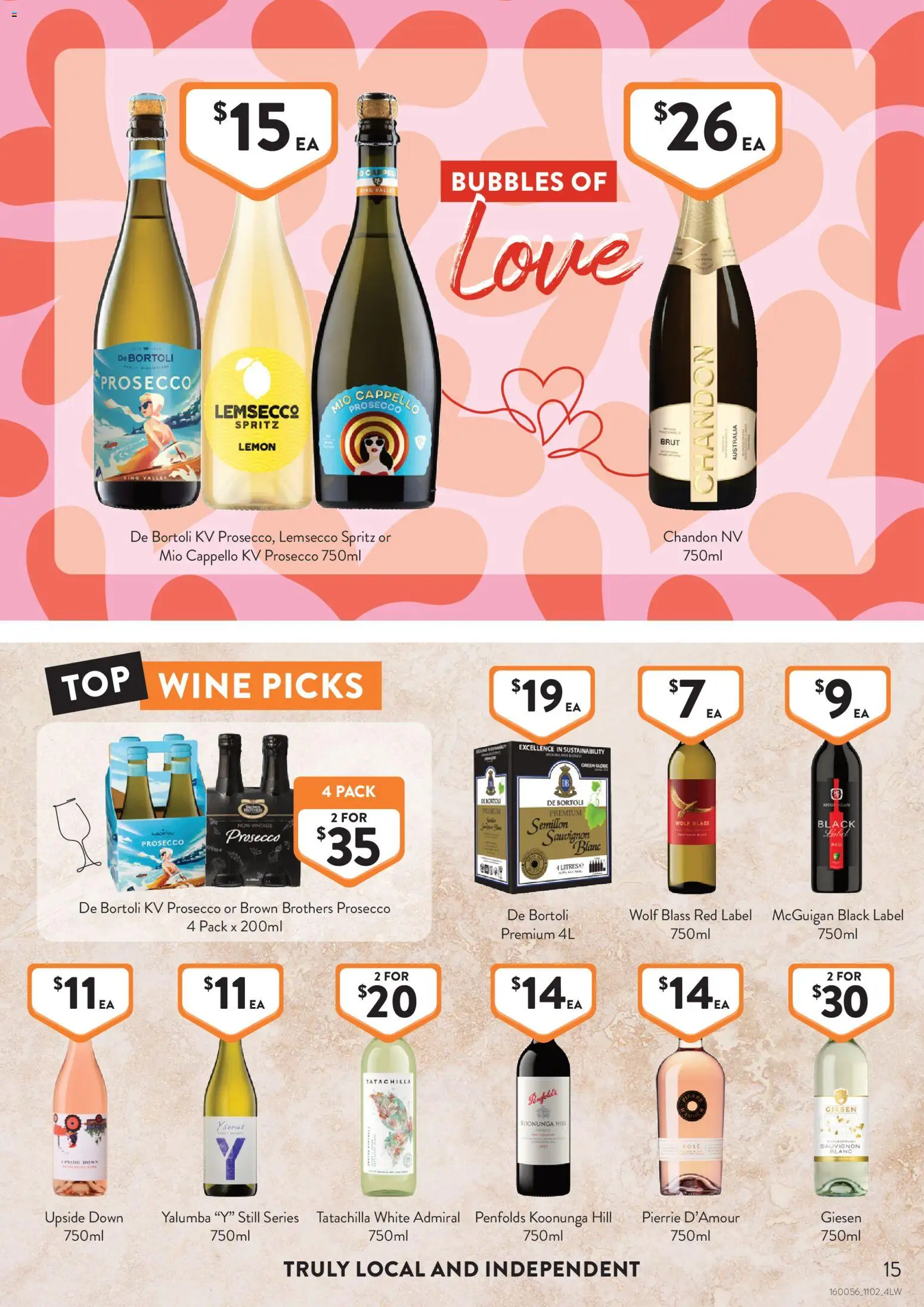 Foodworks catalogue - valid from 18.02.2026 | Page: 15 | Products: Wine, Lemon