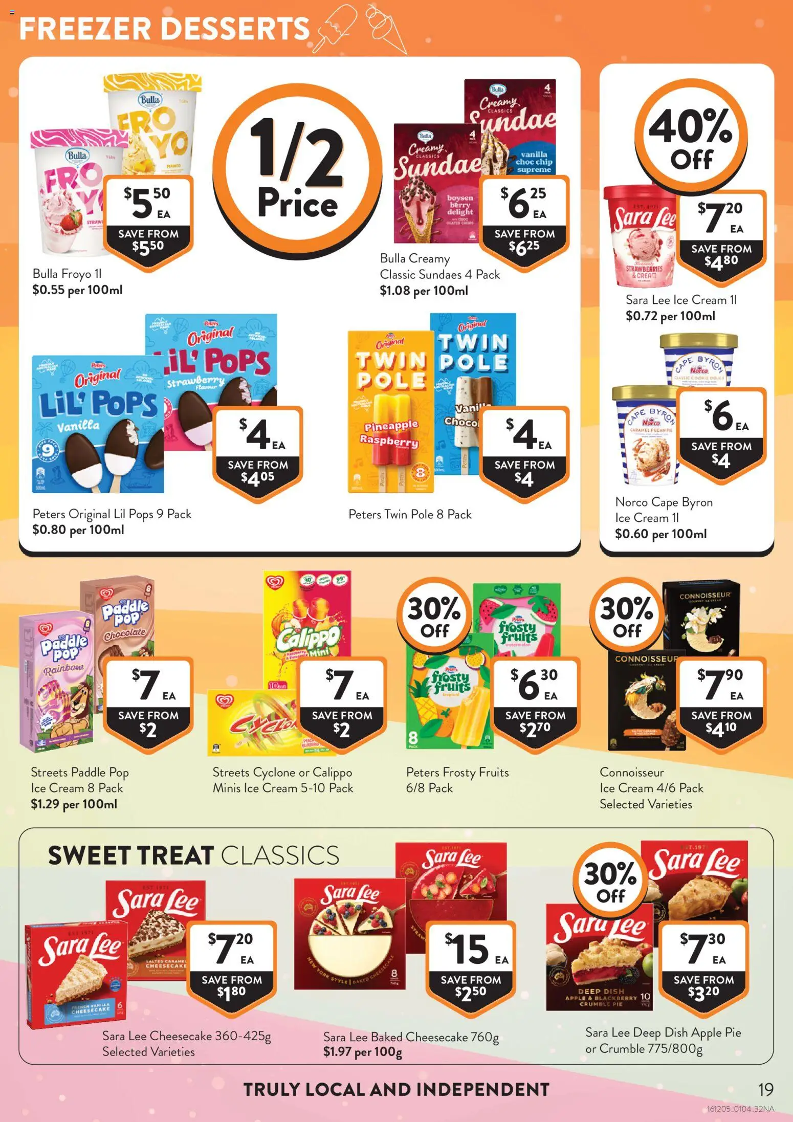 Foodworks catalogue - valid from 01.04.2026 | Page: 19 | Products: Strawberries, Ice cream, Raspberry, Iron