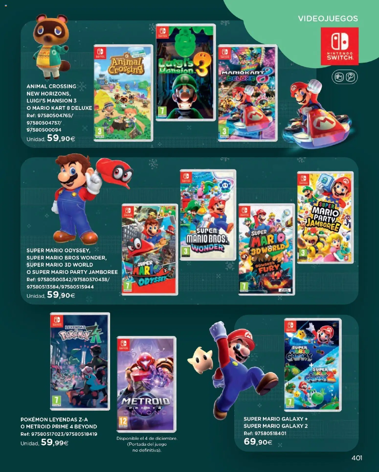 Nuevas ofertas de El Corte Inglés válidas en toda la República Mexicana desde el 27.10.2025. ¡Encuentra las mejores ofertas en El Corte Inglés catálogo Juguetes! | Página: 401 | Productos: Juego