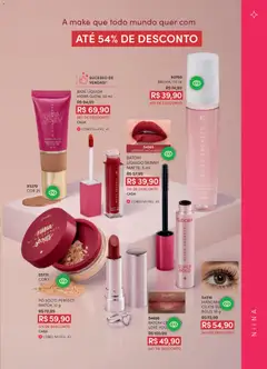 Eudora - Revista 02/2026 - Pré-Visualização do folheto da loja Eudora, válido de 08.01.2026 | Página: 64 | Produtos: Pó, Batom, Base