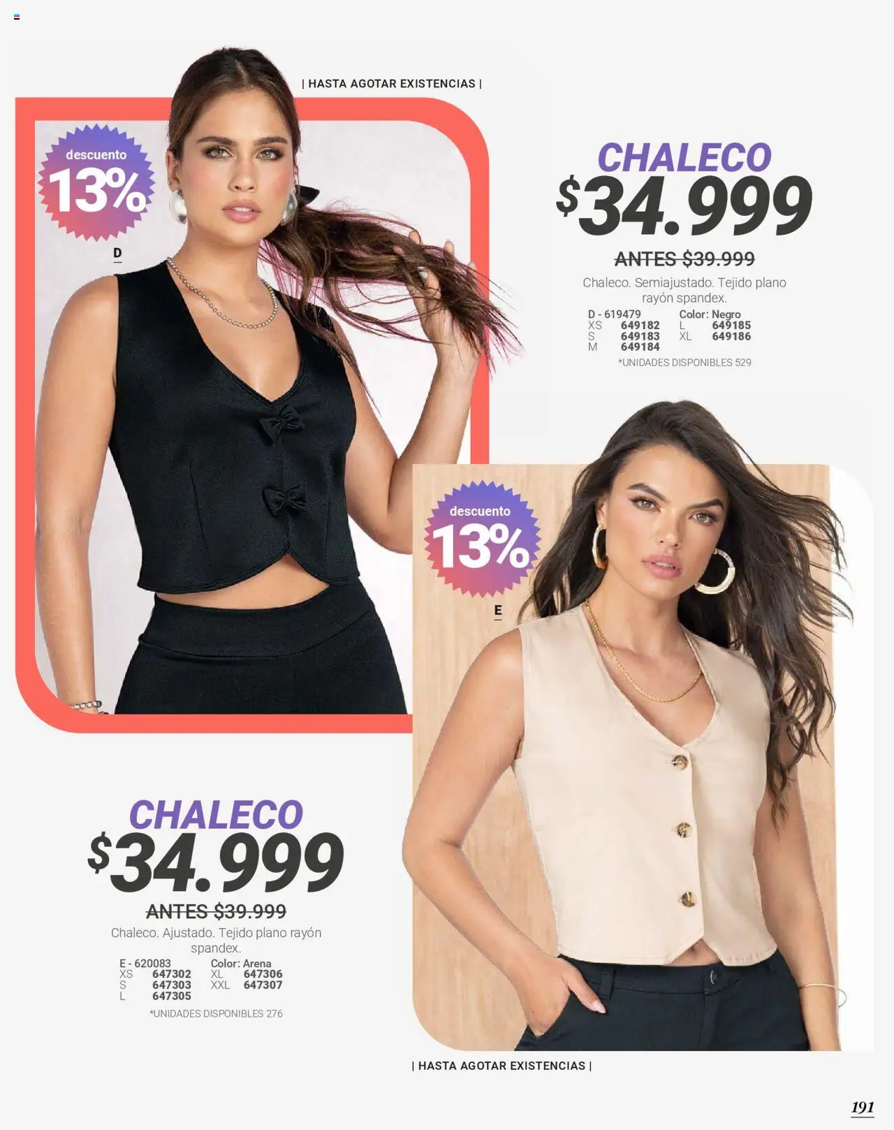 Carmel revista - valida desde el 08.09.2025 | Página: 193 | Productos: Chaleco