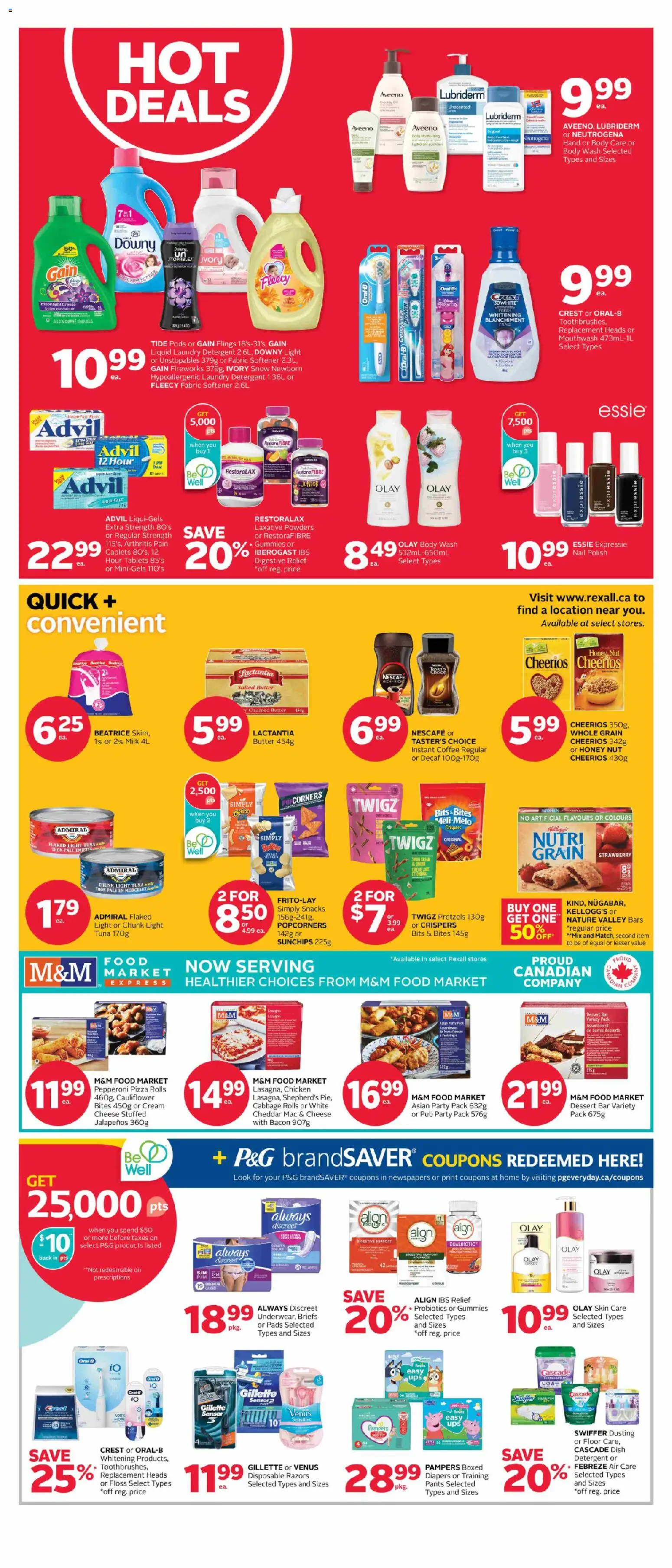 Rexall flyer valid from 26.12.2025 | Page: 4 | Products: Cream, Cheese, Pants, Briefs