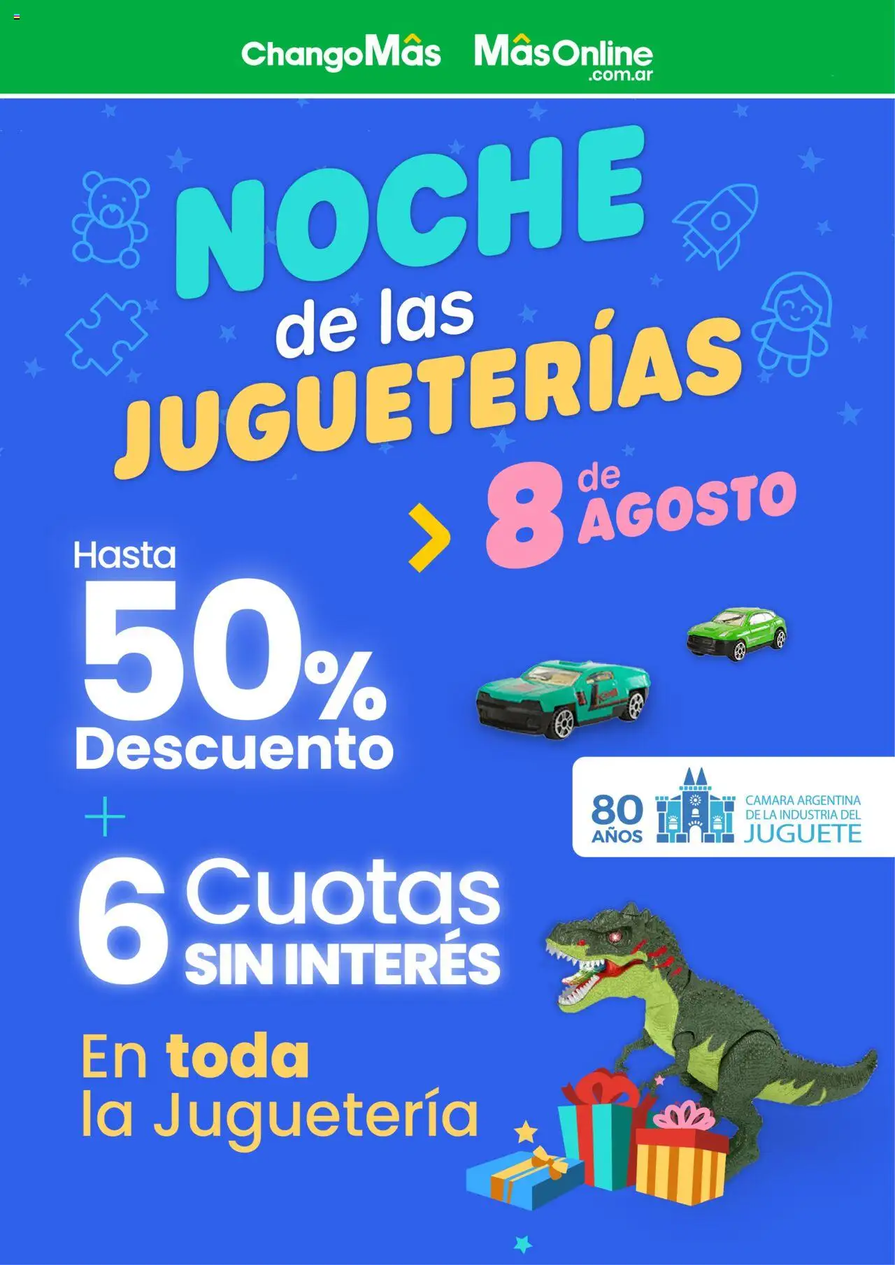 Changomas Noche de las Jugueterías │ válido desde el 08.08.2025 | Página: 1 | Productos: Cámara