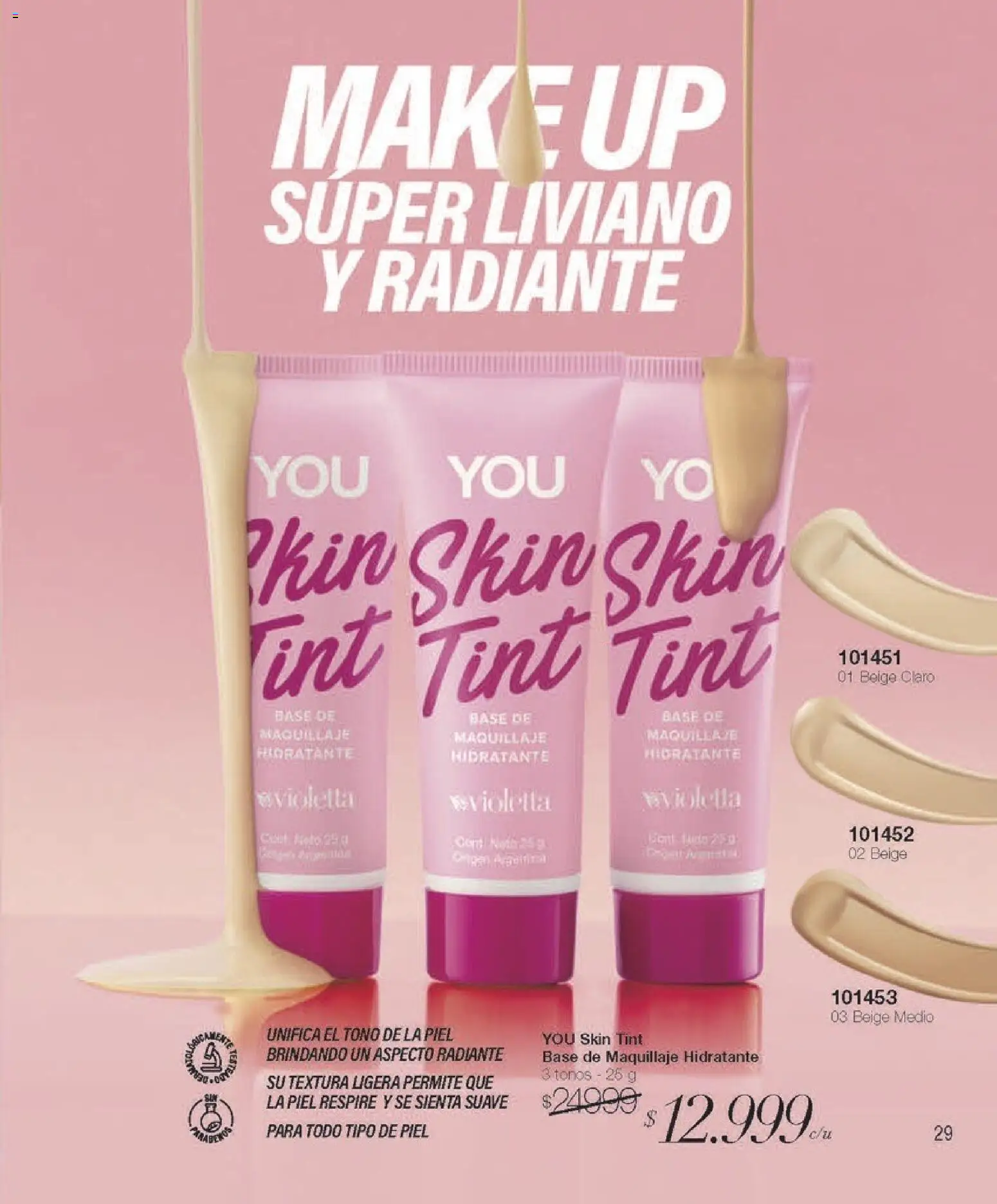 Violetta - Violetta Cosméticos │ válido desde el 05.02.2026 | Página: 29 | Productos: Base de maquillaje, Maquillaje, Radiante