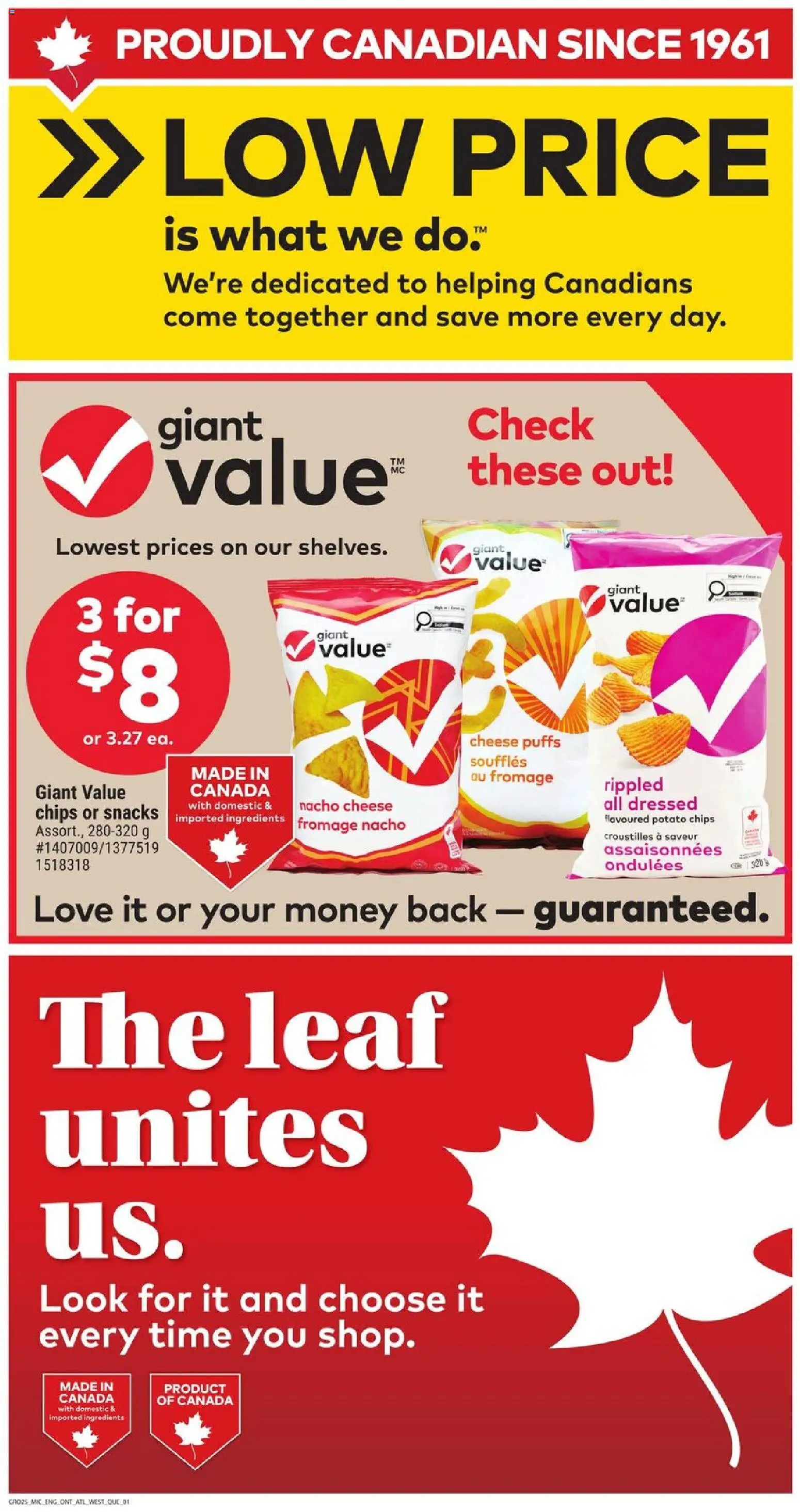 Giant Tiger flyer valid from 21.01.2026 | Page: 5 | Products: Chips, Cheese