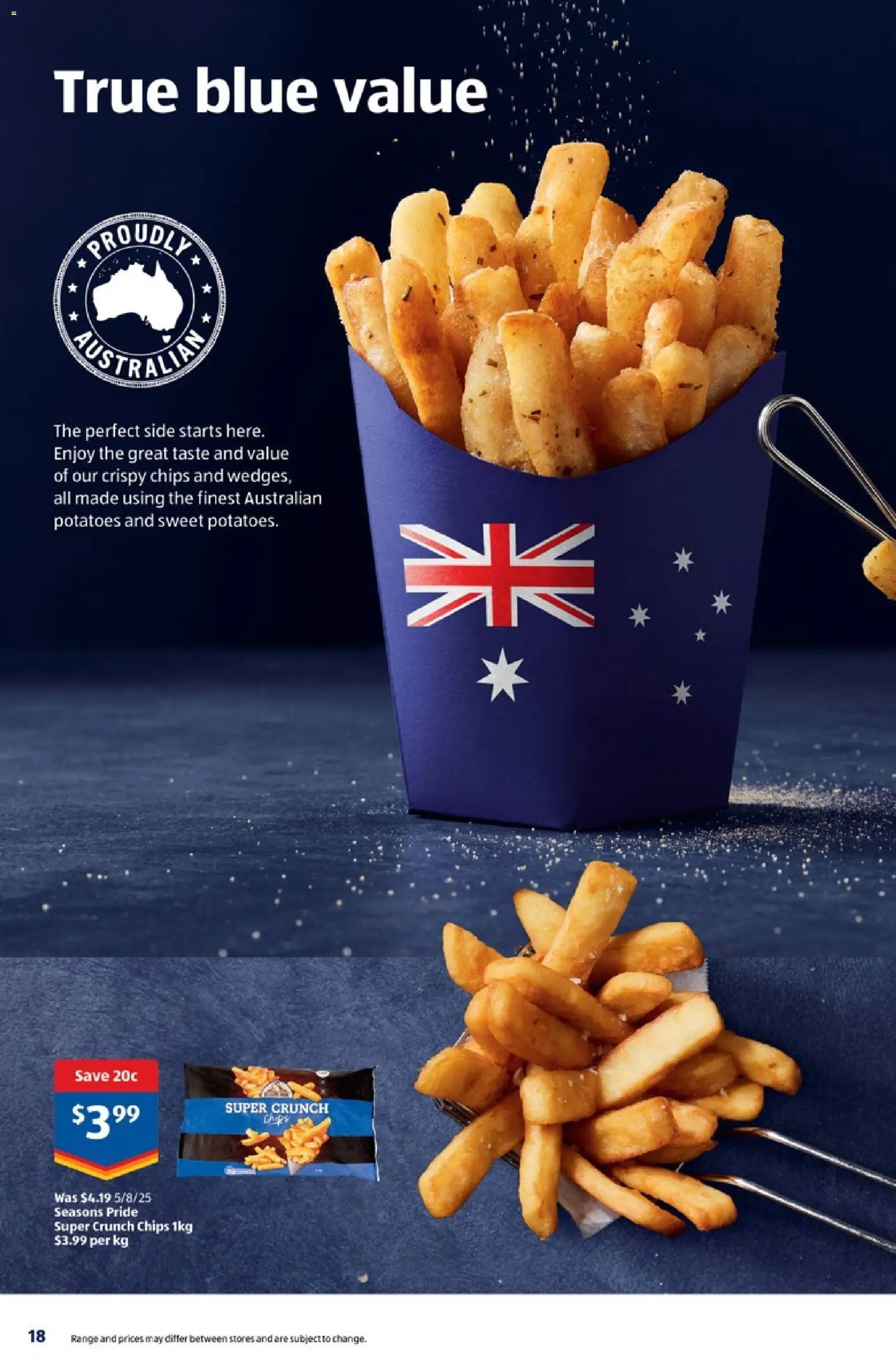 Aldi catalogue - valid from 21.01.2026 | Page: 18 | Products: Chips, Potatoes