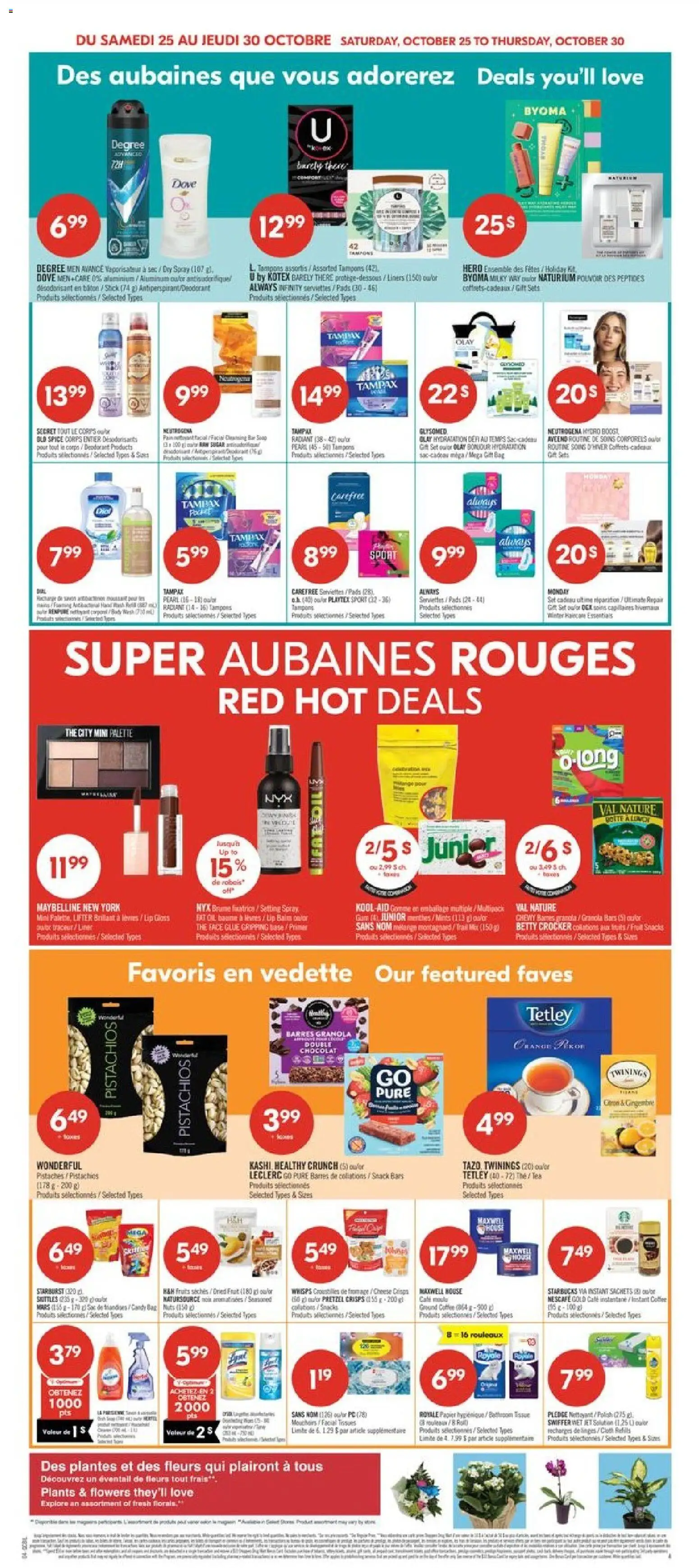 Pharmaprix flyer valid from 25.10.2025 | Page: 7 | Products: Nuts, Soap, Deodorant, Cheese