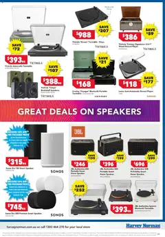 Preview of Harvey Norman Catalogue  - valid from 19.02.2026 | Page: 5 | Products: Bookshelf, Wood, Accessories, Portable