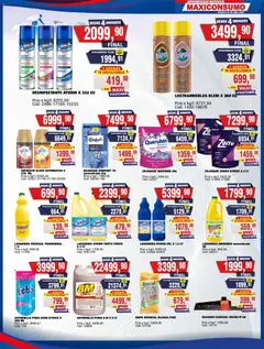 Vista previa Maxiconsumo ofertas válido desde el 13.04.2026 | Página: 21 | Productos: Lustramuebles, Lavandina, Ropa, Suavizante
