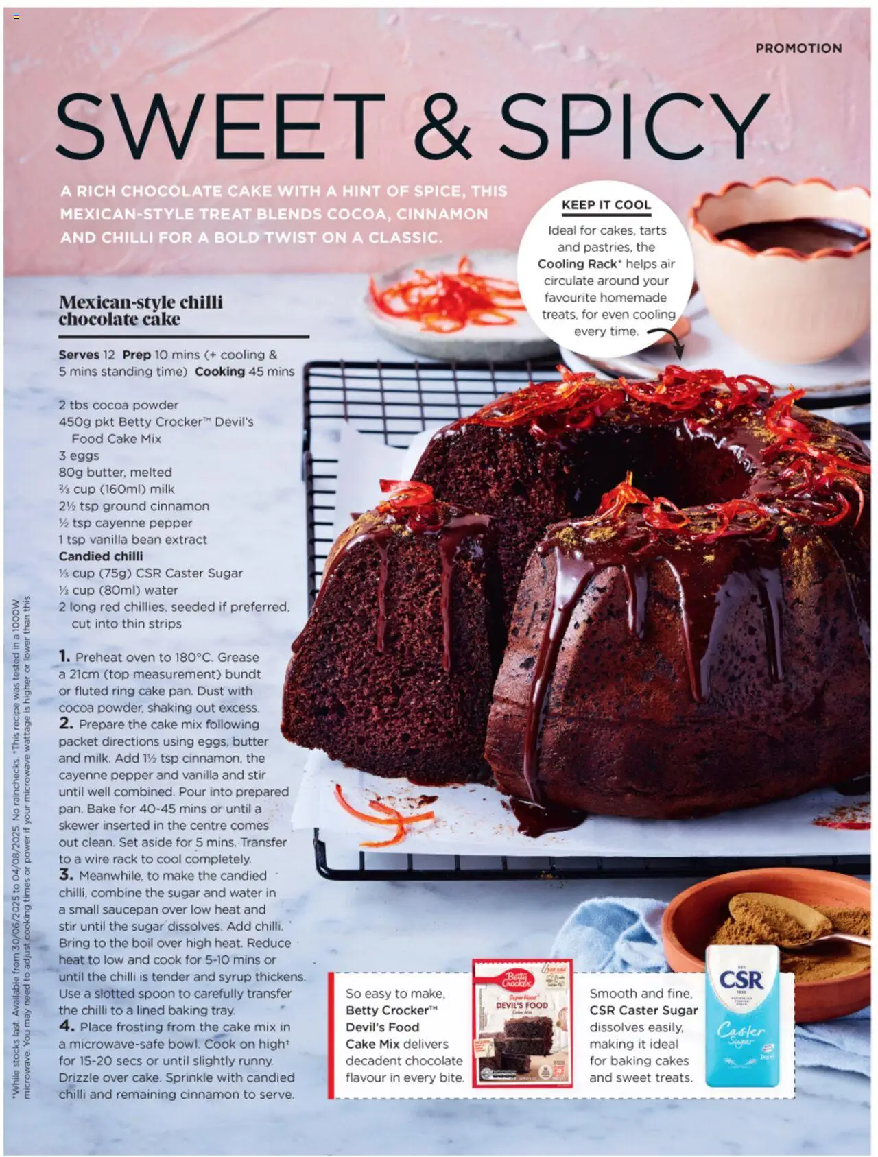 Coles catalogue - valid from 03.07.2025 | Page: 95 | Products: Powder, Cocoa, Chilli, Oven
