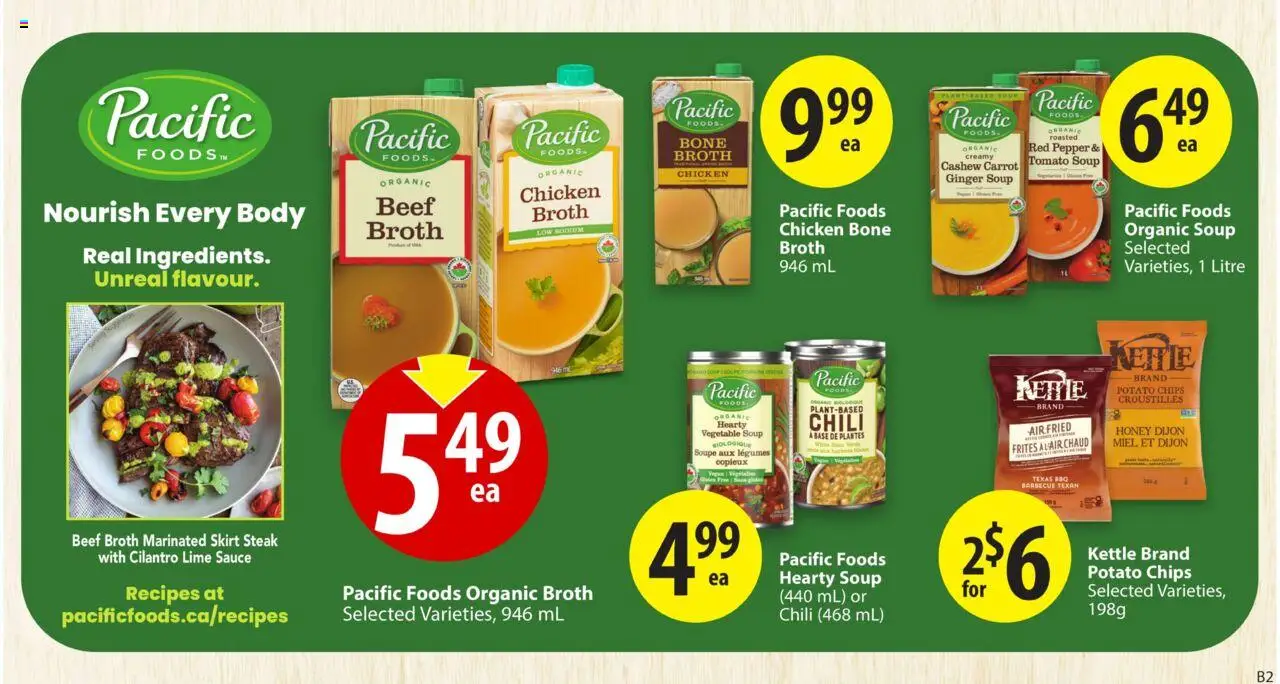 Save on foods flyer valid from 21.08.2025 | Page: 24 | Products: Beef, Chips, Kettle, Chicken