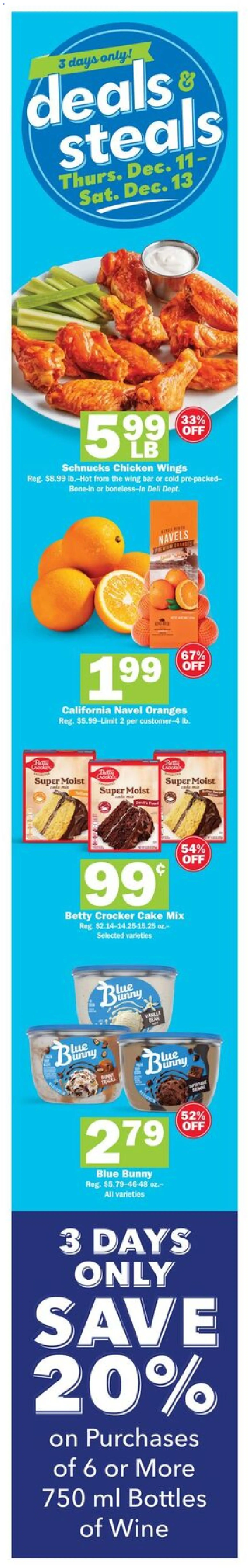 Schnucks Weekly Print Ad - IN - valid from 10.12.2025 | Page: 7 | Products: Wine, Oranges