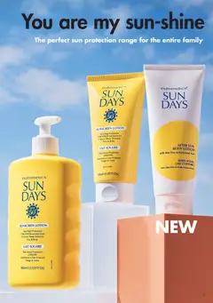 Preview of Nutrimetics Catalogue Summer essentials - valid from 01.01.2026 | Page: 5 | Products: Sunscreen, Lotion, Body lotion, Sun protection