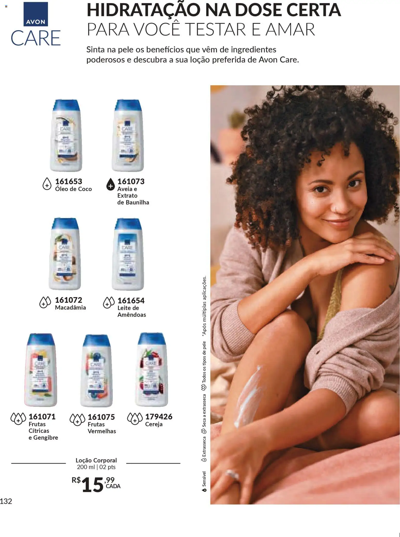 Avon Folheto - válido de 29.10.2025 | Página: 132 | Produtos: Leite, Óleo, Amêndoas, Óleo de coco