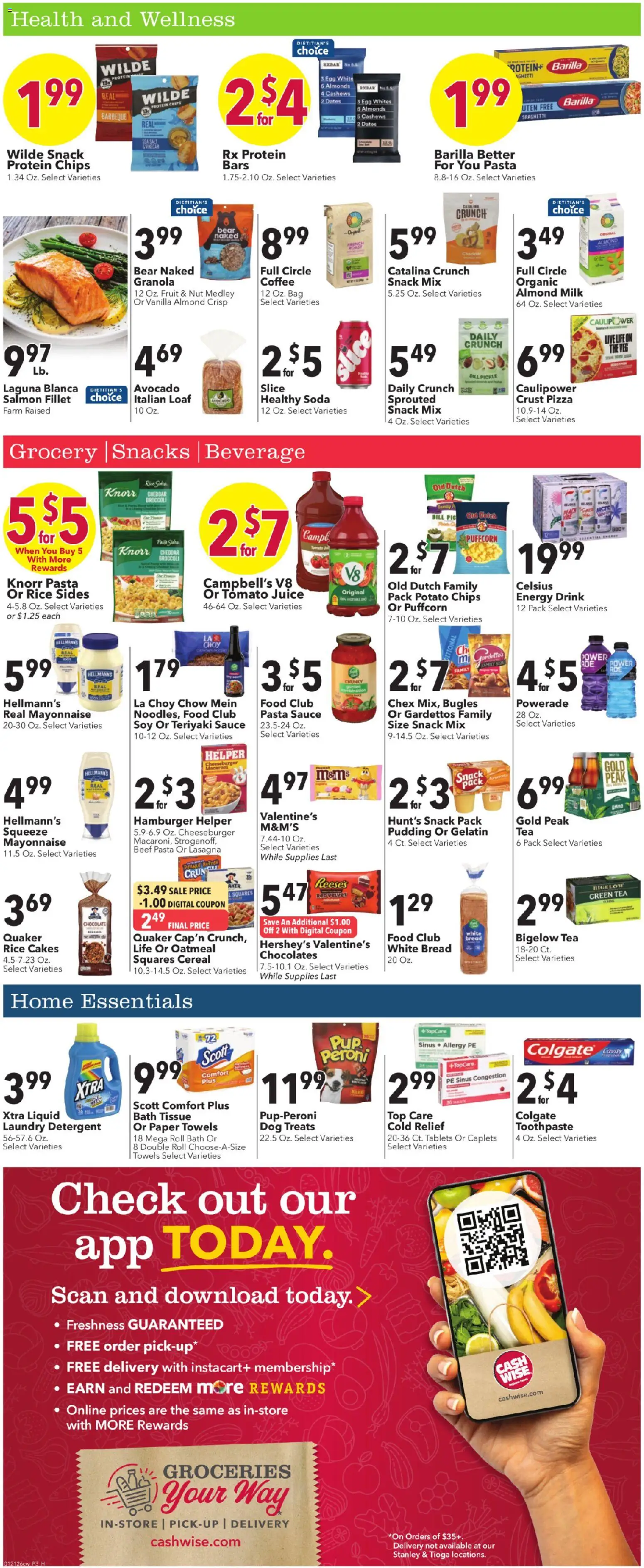 Cash Wise Weekly Ad - valid from 21.01.2026 | Page: 5 | Products: Green Tea, Coffee, Rice, Sauce