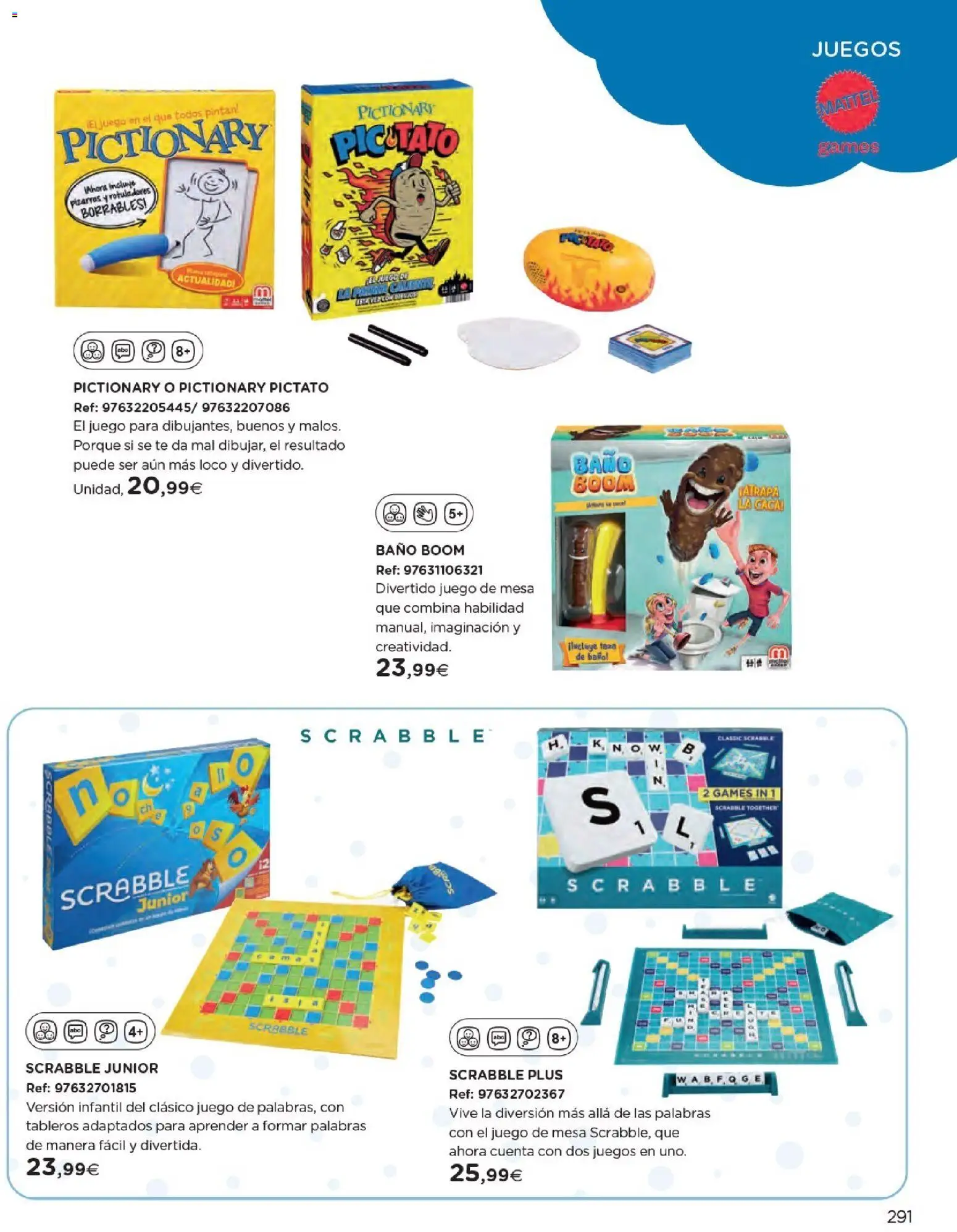 Nuevas ofertas de El Corte Inglés válidas en toda la República Mexicana desde el 27.10.2025. ¡Encuentra las mejores ofertas en El Corte Inglés catálogo Juguetes! | Página: 291