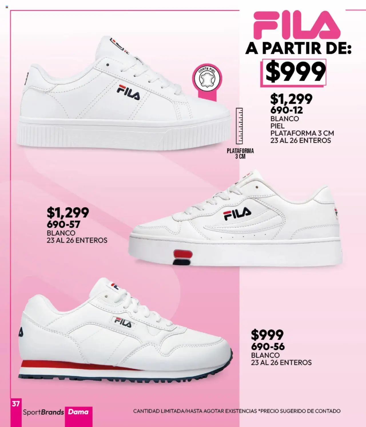 Nuevas ofertas de Cklass válidas en toda la República Mexicana desde el 16.09.2025. ¡Encuentra las mejores ofertas en Cklass - Catálogo Invierno Sportbrands! | Página: 38