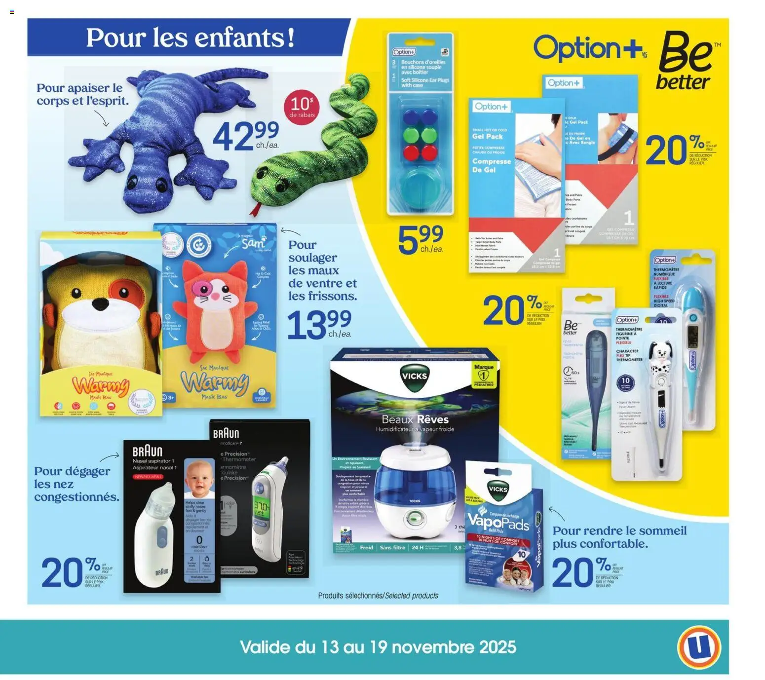 Uniprix flyer valid from 13.11.2025 | Page: 3 | Products: Case, Bag, Thermometer