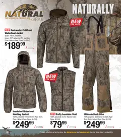 Preview of Cabela's weekly ads valid from 01.10.2025 | Page: 28 | Products: Vest, Jacket, Hunting Jacket, Waterfowl
