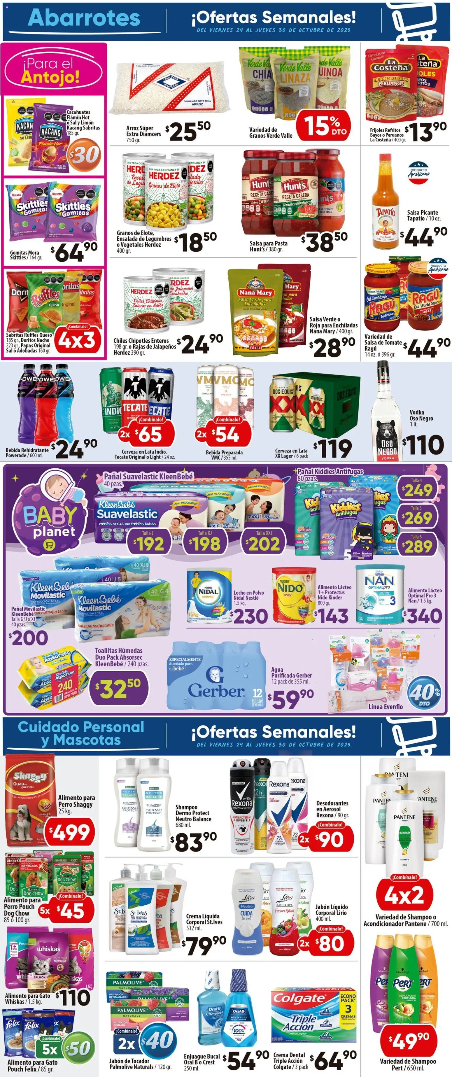 Nuevas ofertas de Calimax válidas en toda la República Mexicana desde el 24.10.2025. ¡Encuentra las mejores ofertas en Calimax - Folleto Ensenada! | Página: 5 | Productos: Huevo, Arroz, Vodka, Gomitas
