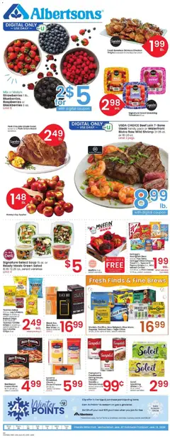 Preview of Albertsons weekly ads valid from 07.01.2026