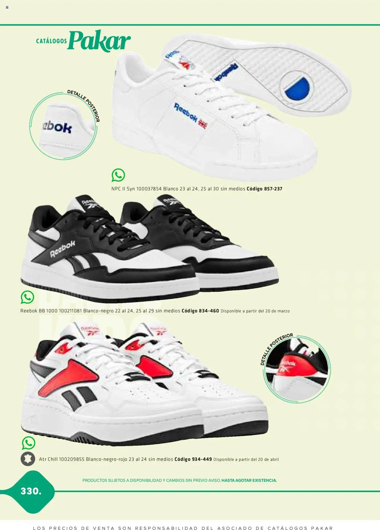 Nuevas ofertas de SC Pakar válidas en toda la República Mexicana desde el 28.02.2025. ¡Encuentra las mejores ofertas en SC Pakar catálogo Premium - Kids! | Página: 330