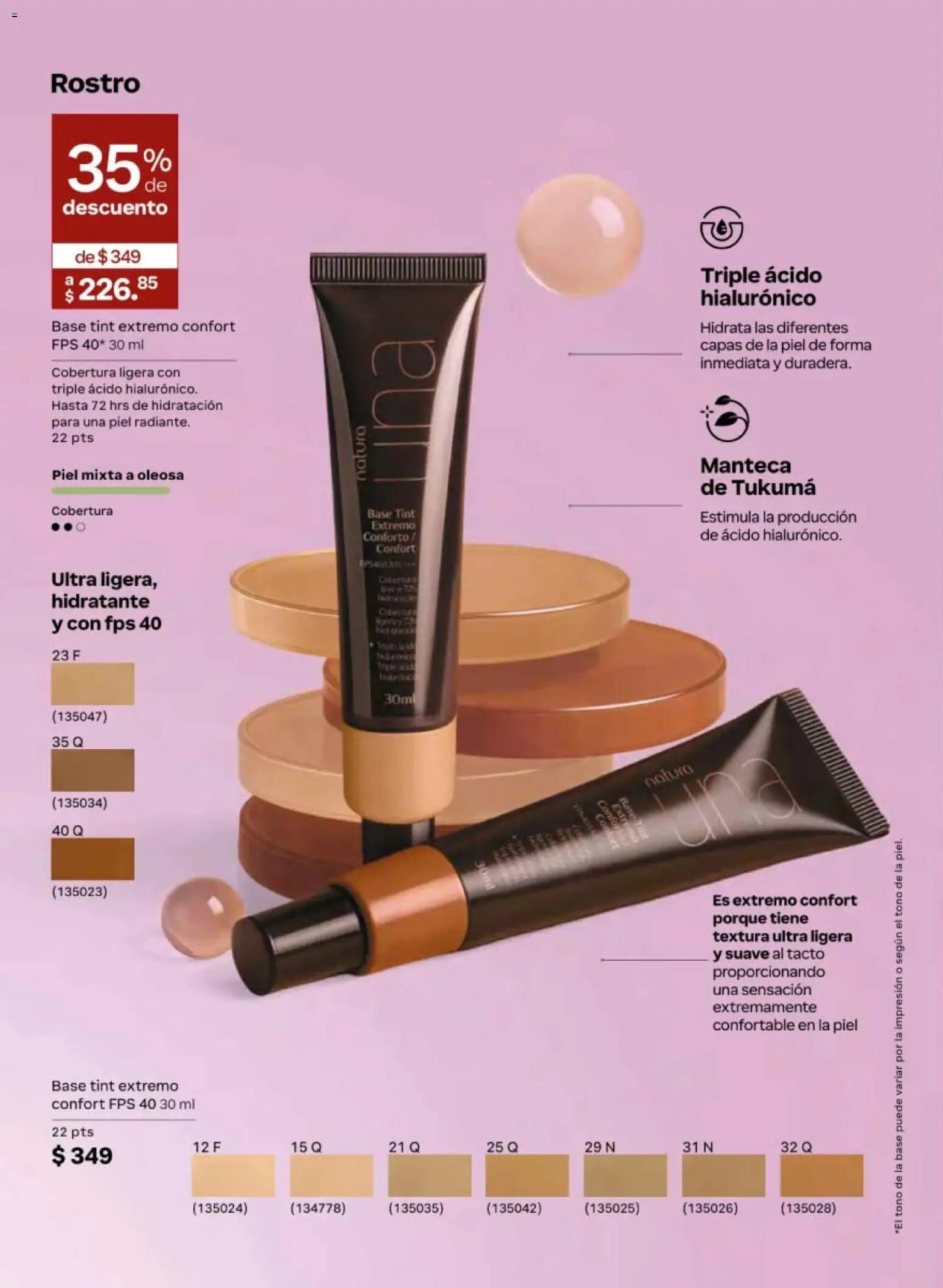 Nuevas ofertas de Natura válidas en toda la República Mexicana desde el 13.03.2026. ¡Encuentra las mejores ofertas en Natura campaña 5 2026! | Página: 56