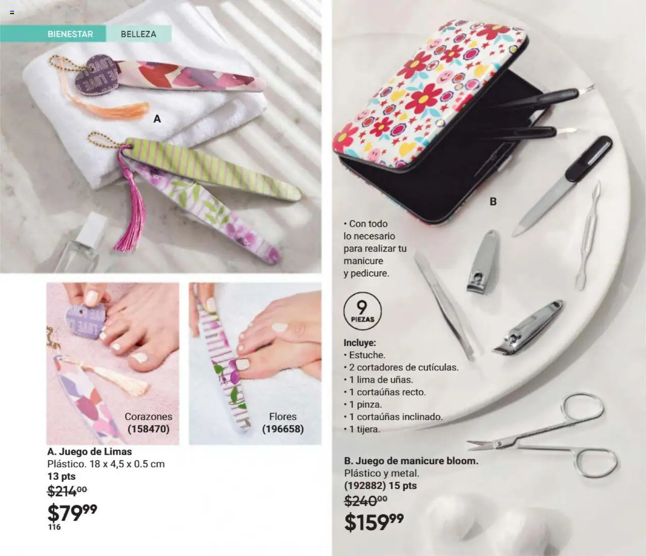 Nuevas ofertas de AVON válidas en toda la República Mexicana desde el 12.09.2025. ¡Encuentra las mejores ofertas en AVON - Casa & Estilo 15 2025! | Página: 116 | Productos: Lima, Juego