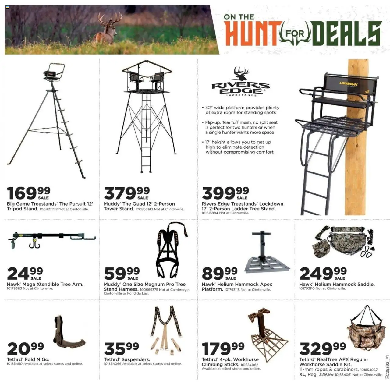 Mills Fleet Farm On the Hunt for Deals - valid from 25.09.2025 | Page: 13 | Products: Ladder, Game