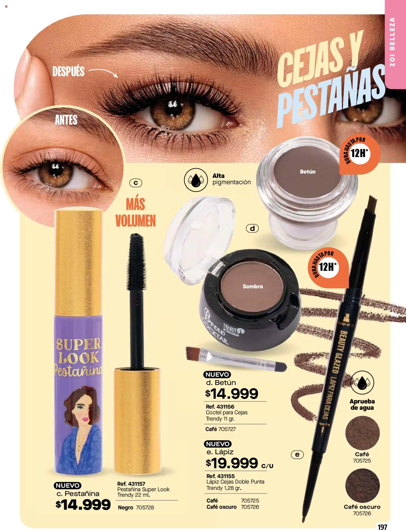 Carmel revista - valida desde el 01.04.2026 | Página: 197 | Productos: Agua, Betún, Sombra, Café