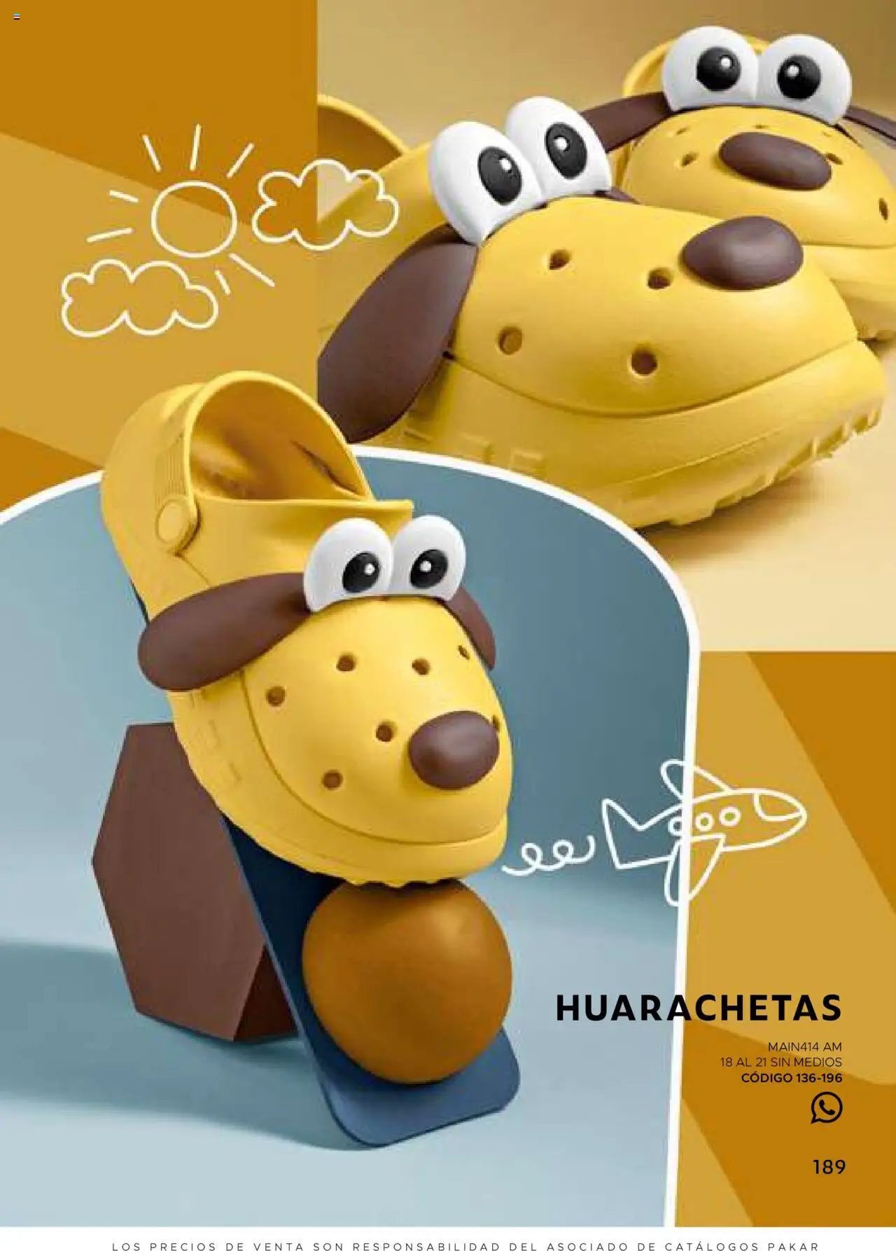 Nuevas ofertas de SC Pakar válidas en toda la República Mexicana desde el 24.07.2025. ¡Encuentra las mejores ofertas en SC Pakar - Catálogo Nino otoño / invierno! | Página: 189