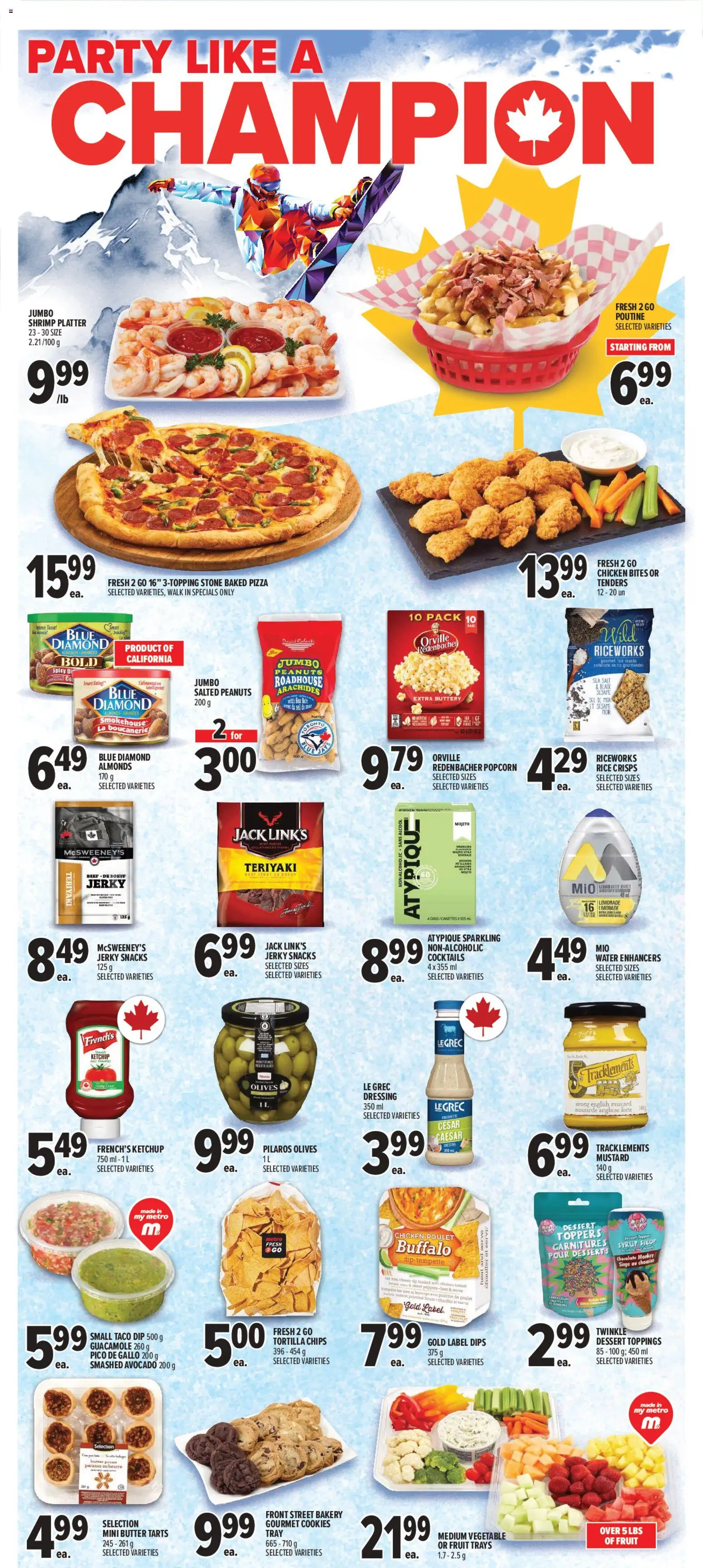 Metro flyer valid from 12.02.2026 | Page: 13 | Products: Rice, Butter, Chocolate, Chicken