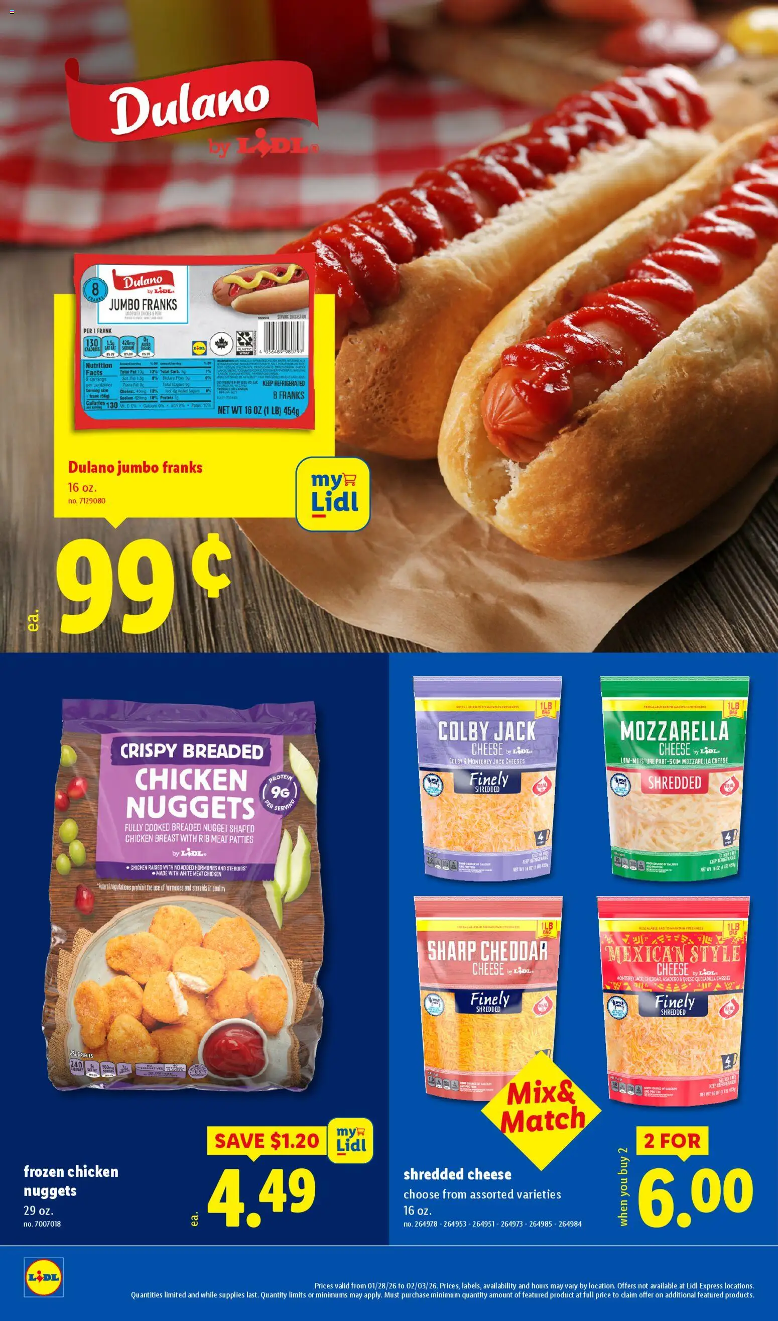 Lidl Weekly Ad - valid from 28.01.2026 | Page: 12 | Products: Cheese, Poultry, Iron