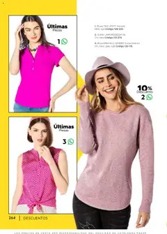 Vista previa de SC Pakar Catálogo Ropa y Accesorios, nuevo folleto de la tienda, válido en México a partir del 24.07.2025 | Página: 264 | Productos: Blusa, Suéter