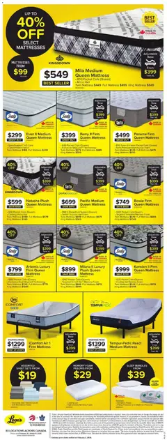 Preview of Leon's weekly flyer / circulaire from shop Leon's valid from 19.02.2026 | Page: 4