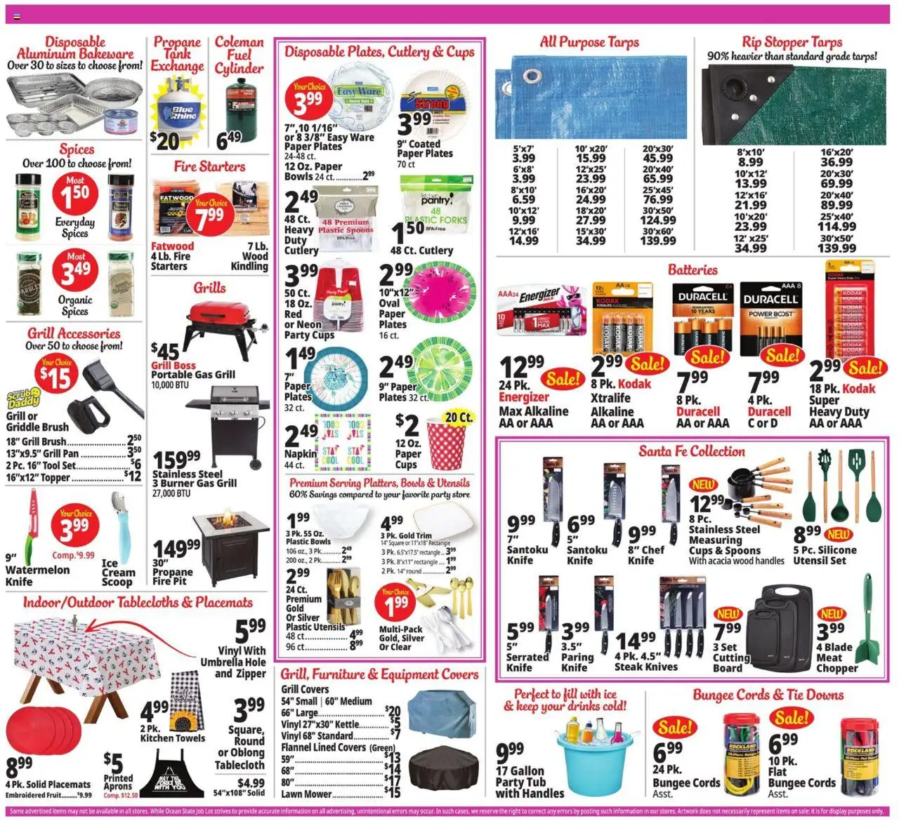 Ocean State Job Lot Weekly Ad - valid from 07.08.2025 | Page: 6 | Products: Pan, Griddle, Cream, Watermelon