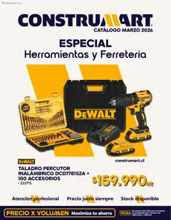 Construmart Ofertas válido desde el 01.03.2026