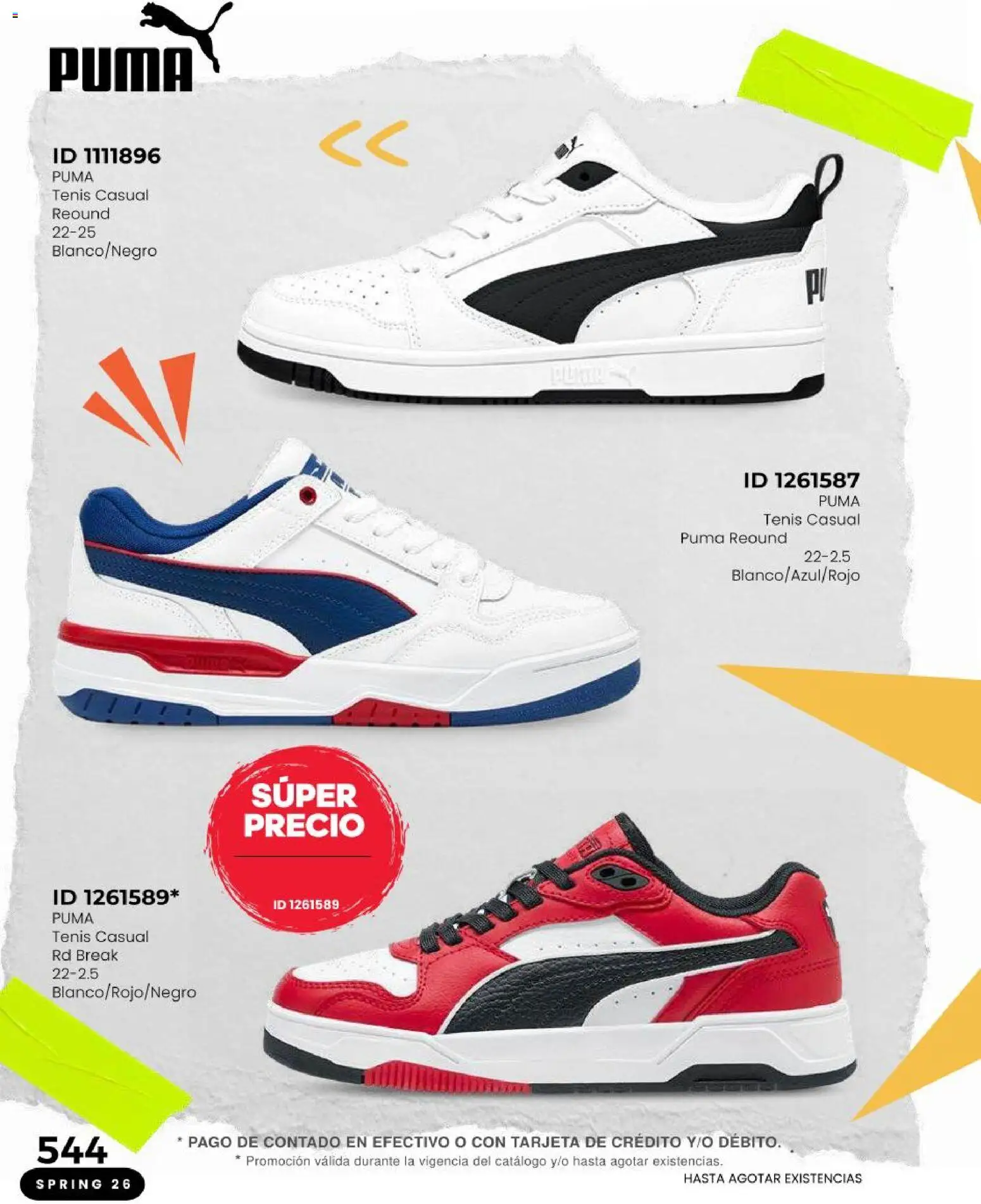 Nuevas ofertas de Price Shoes válidas en toda la República Mexicana desde el 15.02.2026. ¡Encuentra las mejores ofertas en Price Shoes catálogo ! | Página: 544 | Productos: Tenis