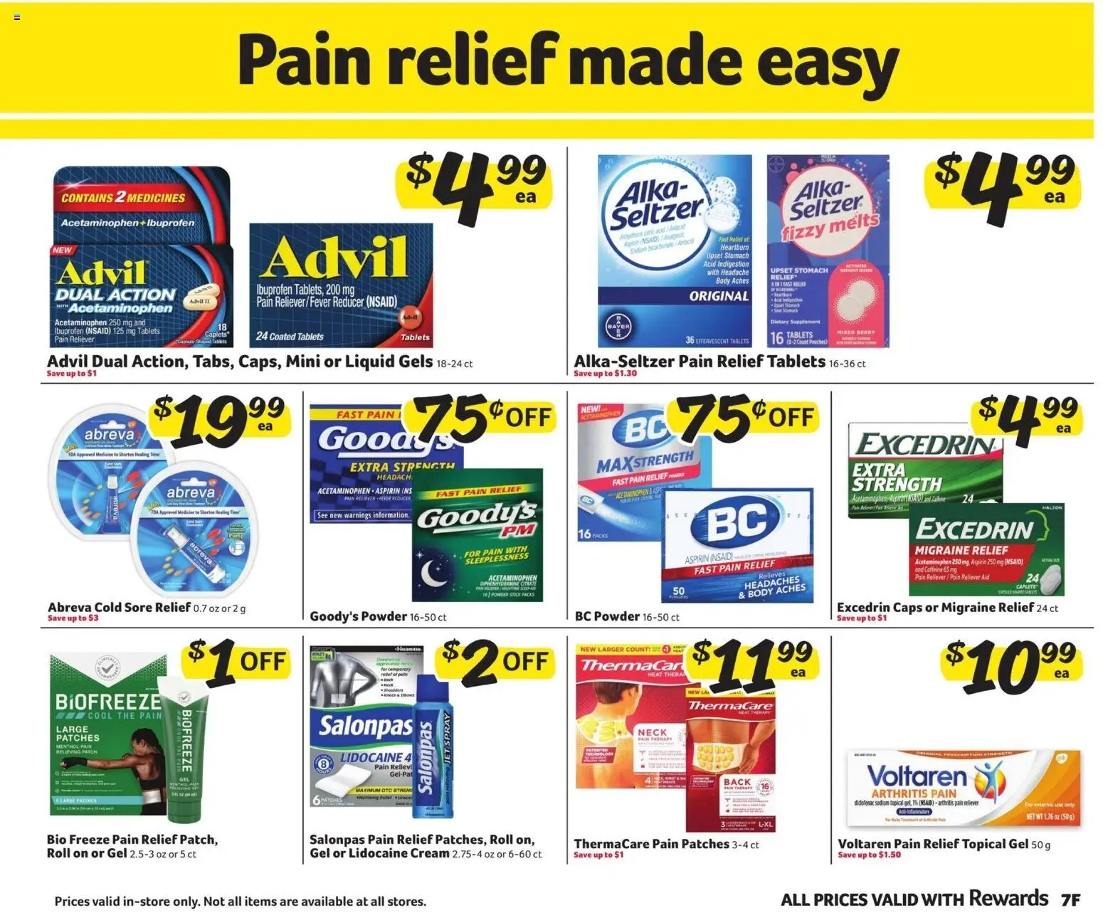 Winn Dixie In-Store Flyer - valid from 29.10.2025 | Page: 7 | Products: Powder, Cream, Water